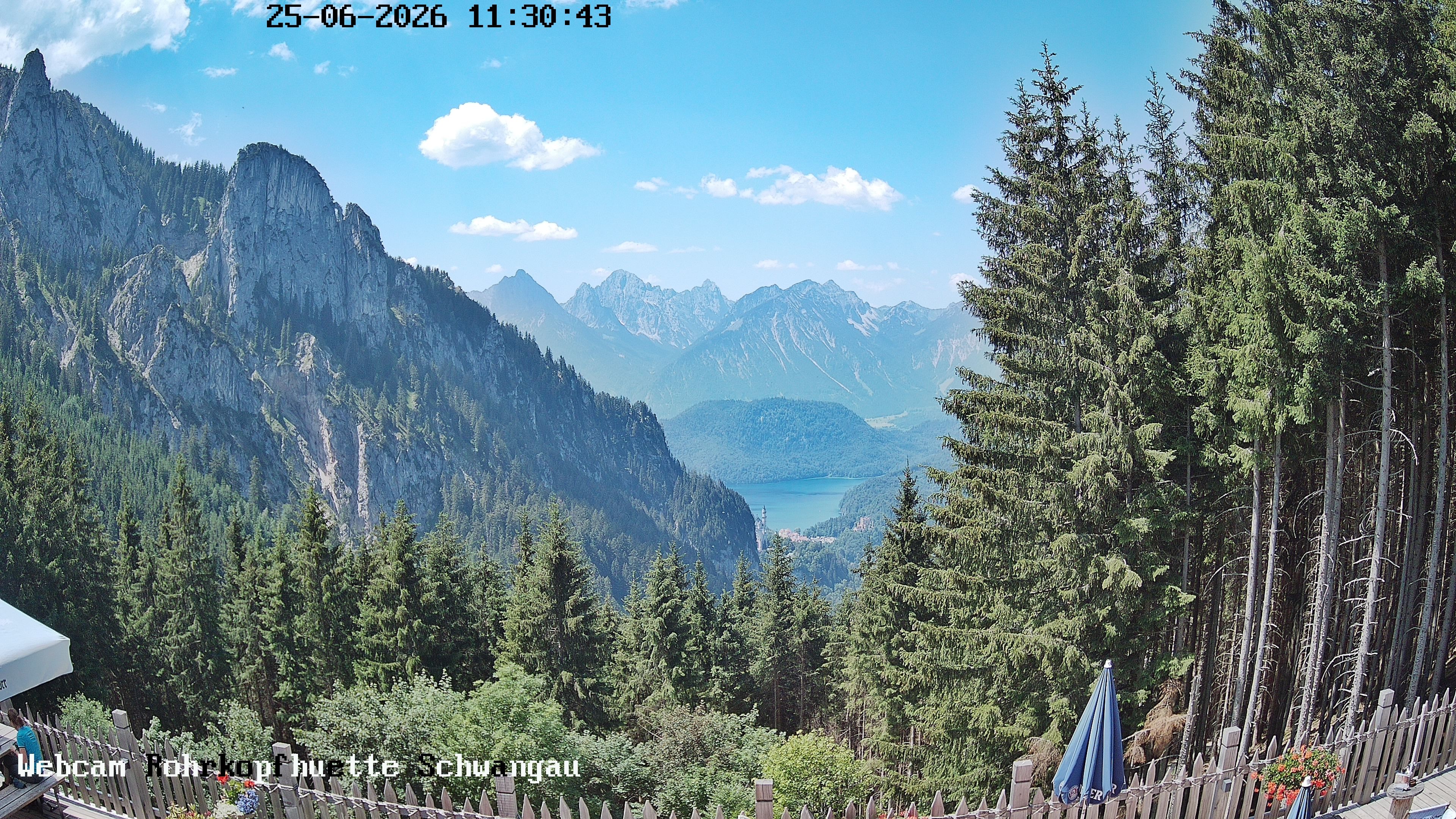 Archiv Foto Webcam Talblick von der Rohrkopfhütte