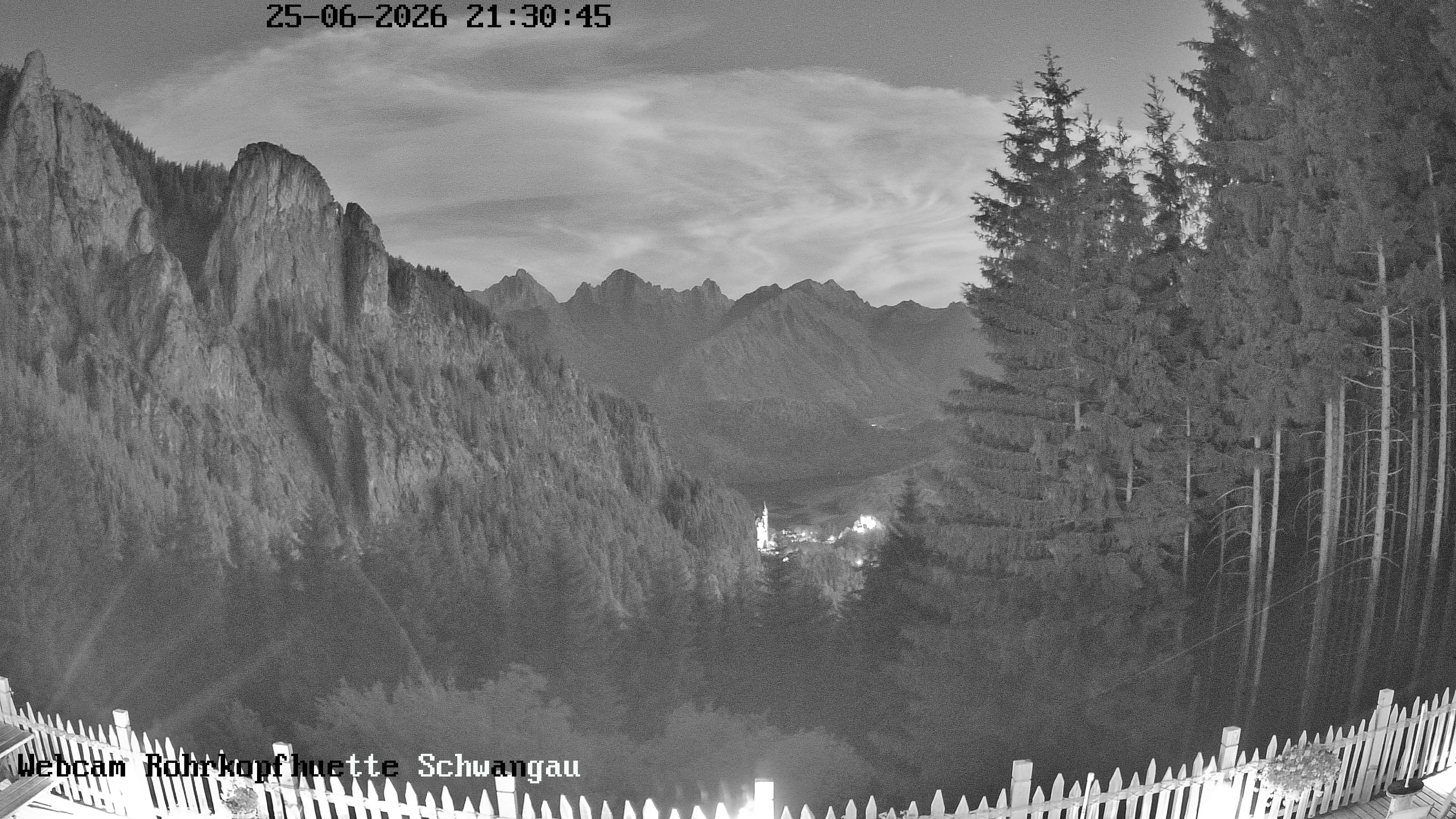 Archiv Foto Webcam Talblick von der Rohrkopfhütte