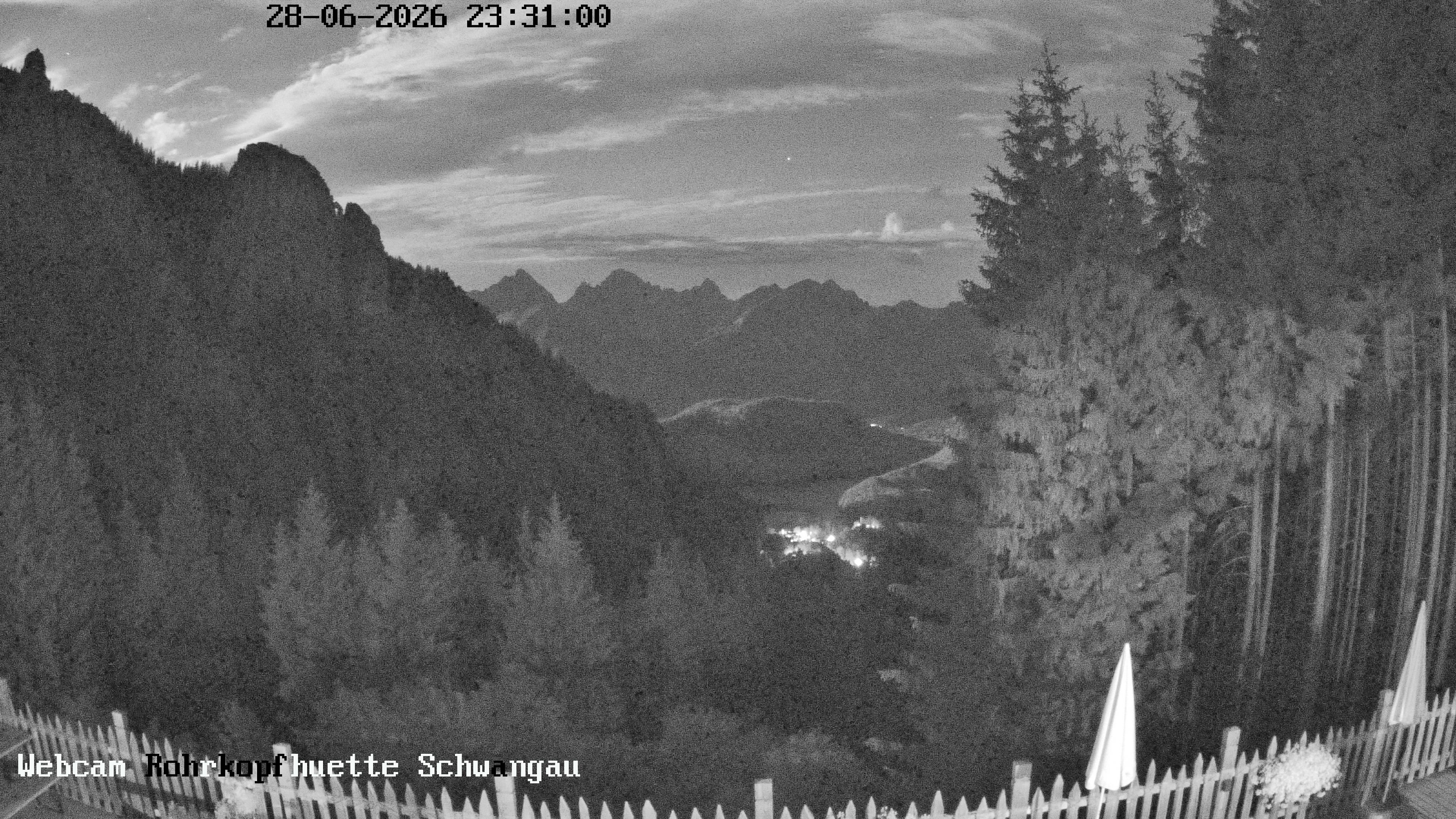 Archiv Foto Webcam Talblick von der Rohrkopfhütte