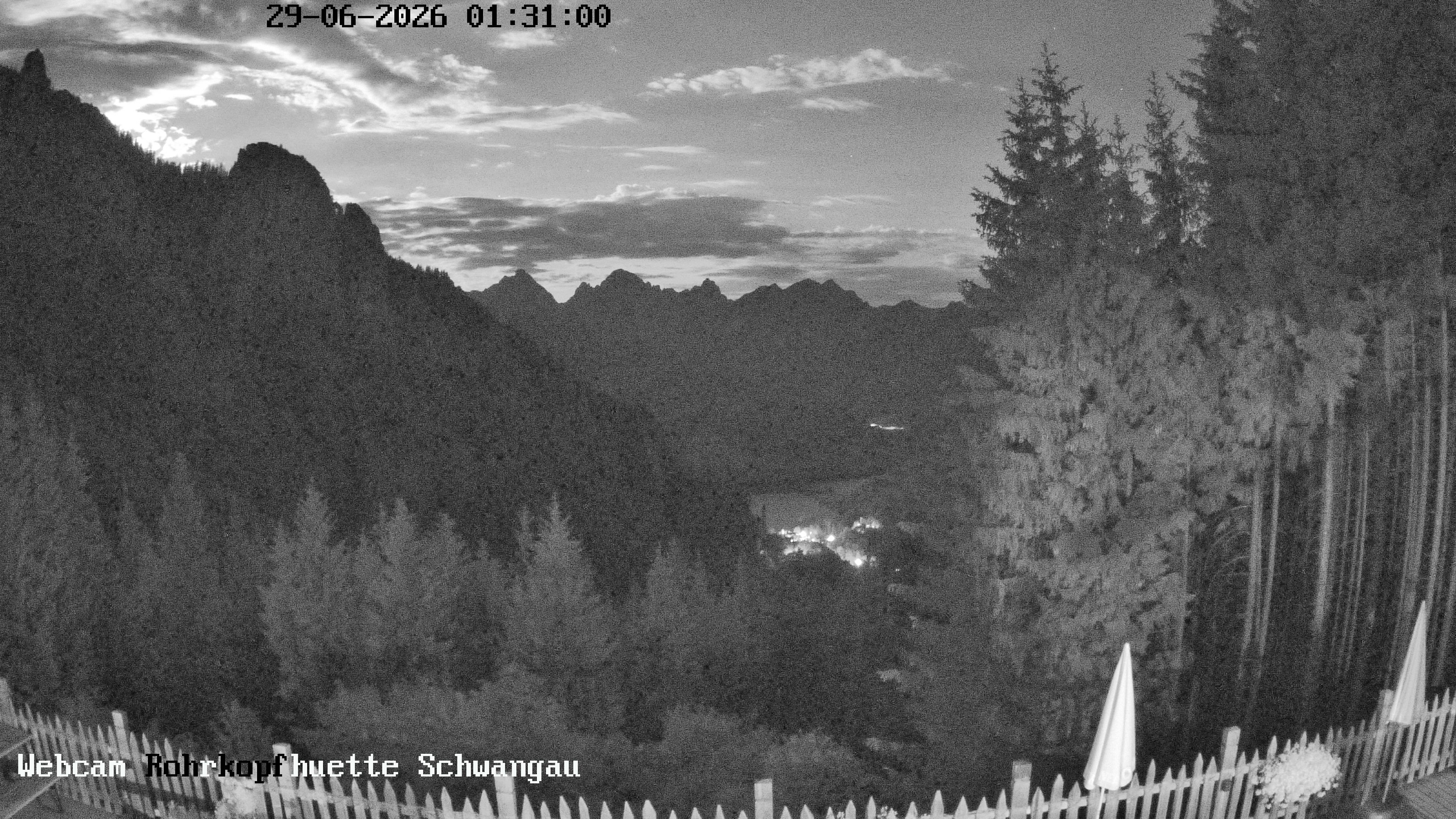 Archiv Foto Webcam Talblick von der Rohrkopfhütte