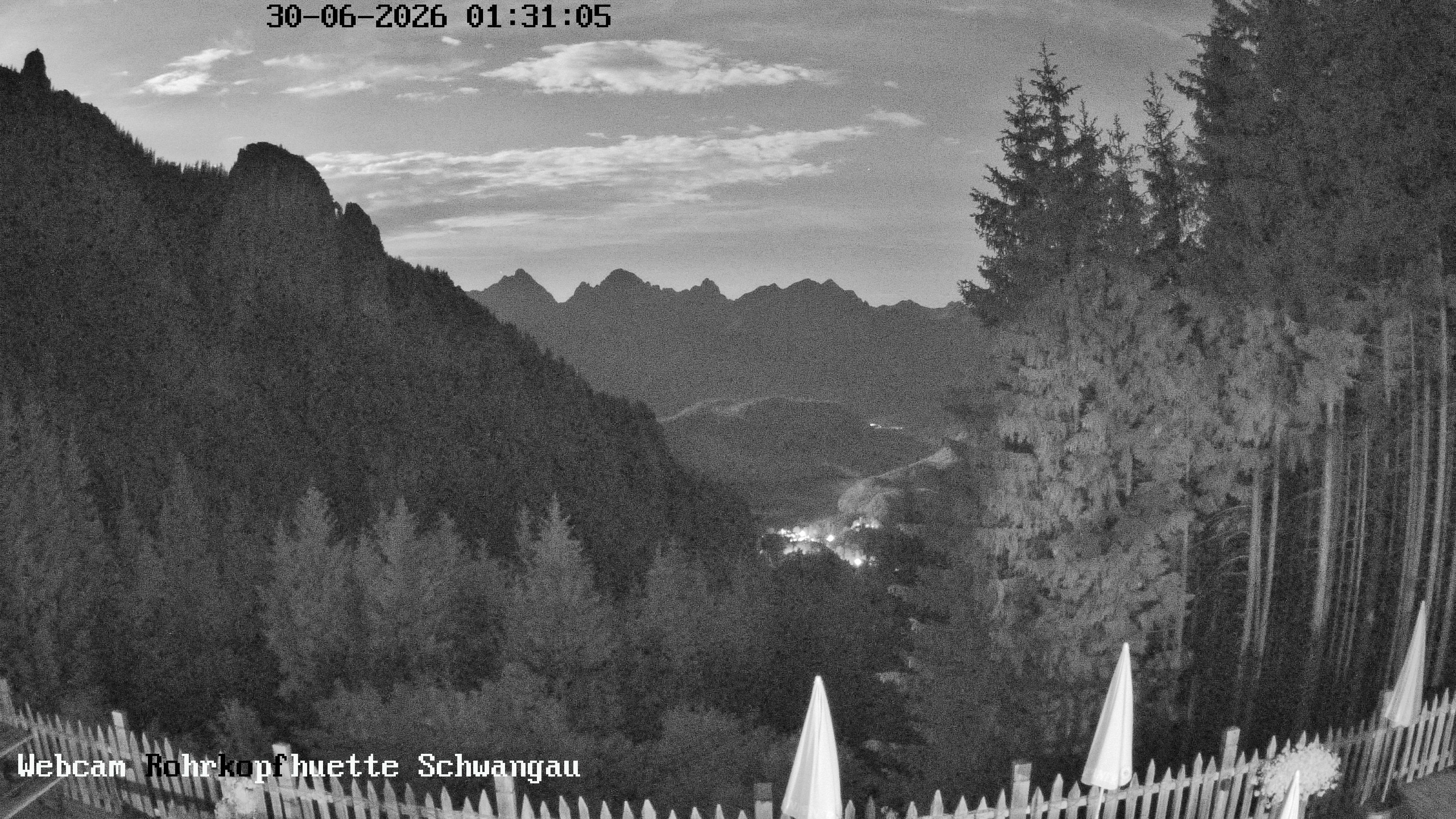 Archiv Foto Webcam Talblick von der Rohrkopfhütte