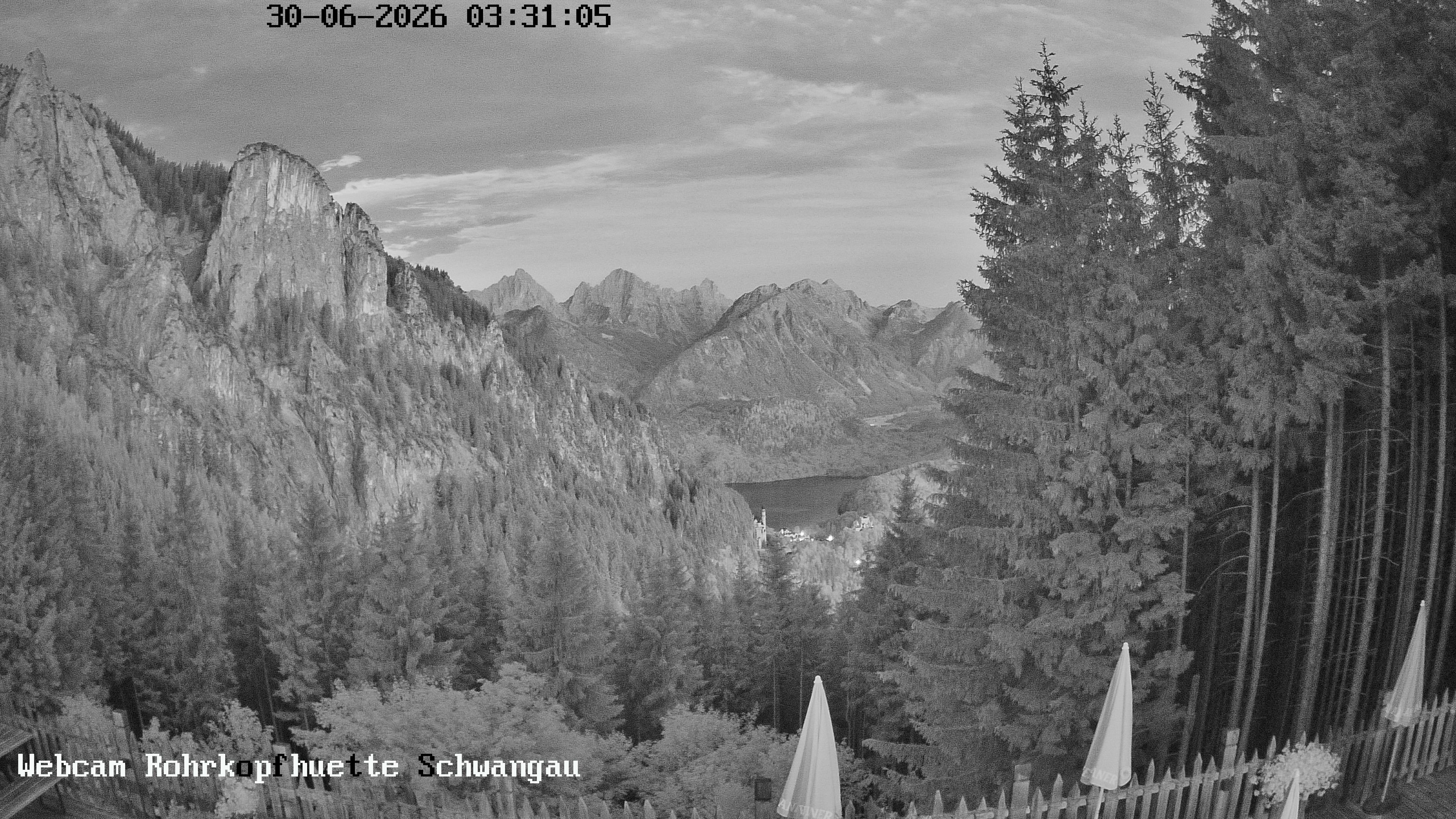 Archiv Foto Webcam Talblick von der Rohrkopfhütte