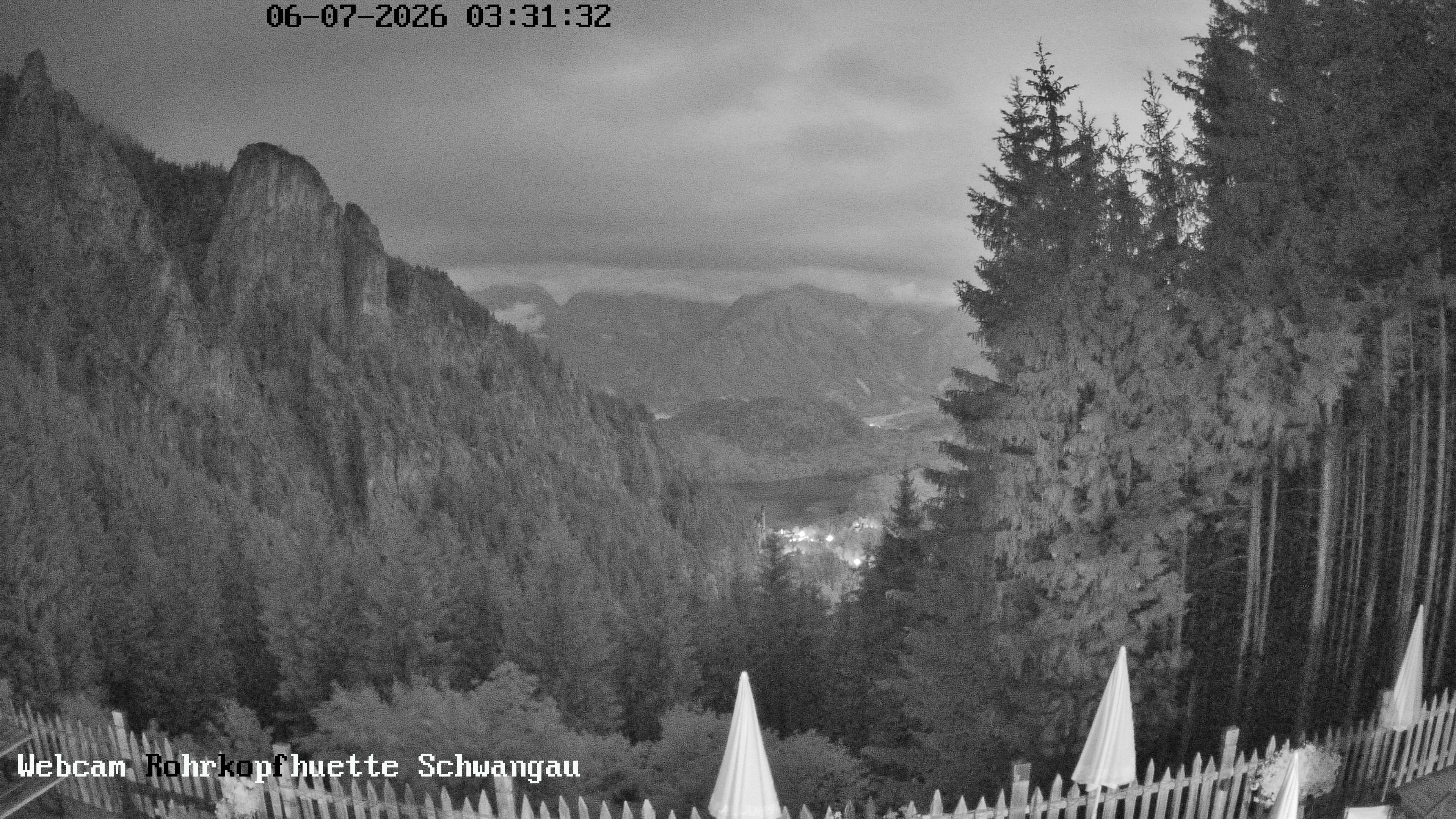Archiv Foto Webcam Talblick von der Rohrkopfhütte