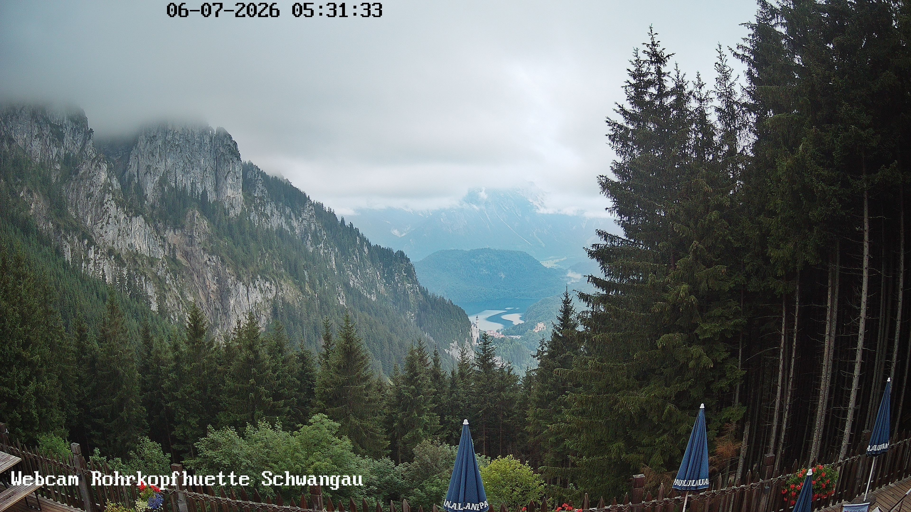 Archiv Foto Webcam Talblick von der Rohrkopfhütte