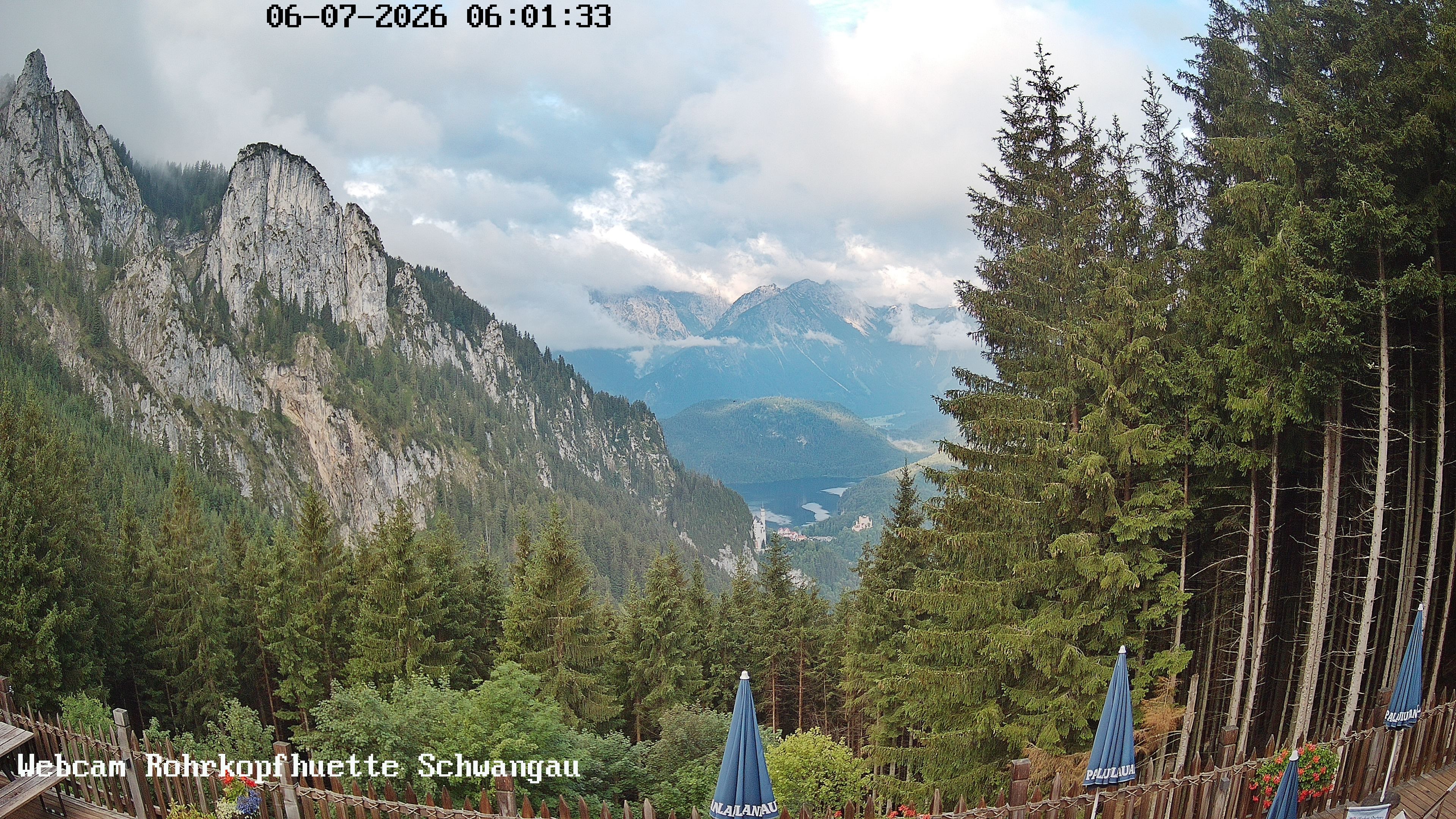 Archiv Foto Webcam Talblick von der Rohrkopfhütte