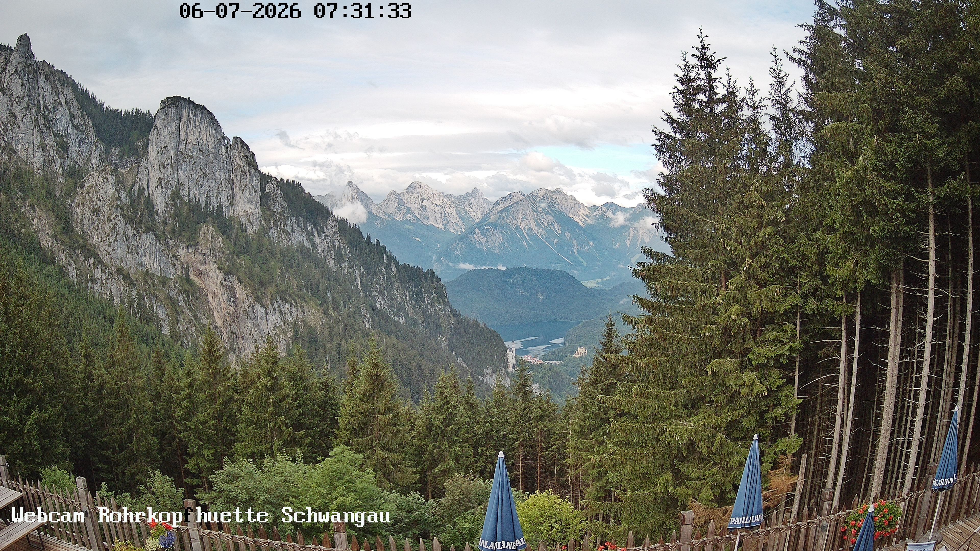 Archiv Foto Webcam Talblick von der Rohrkopfhütte