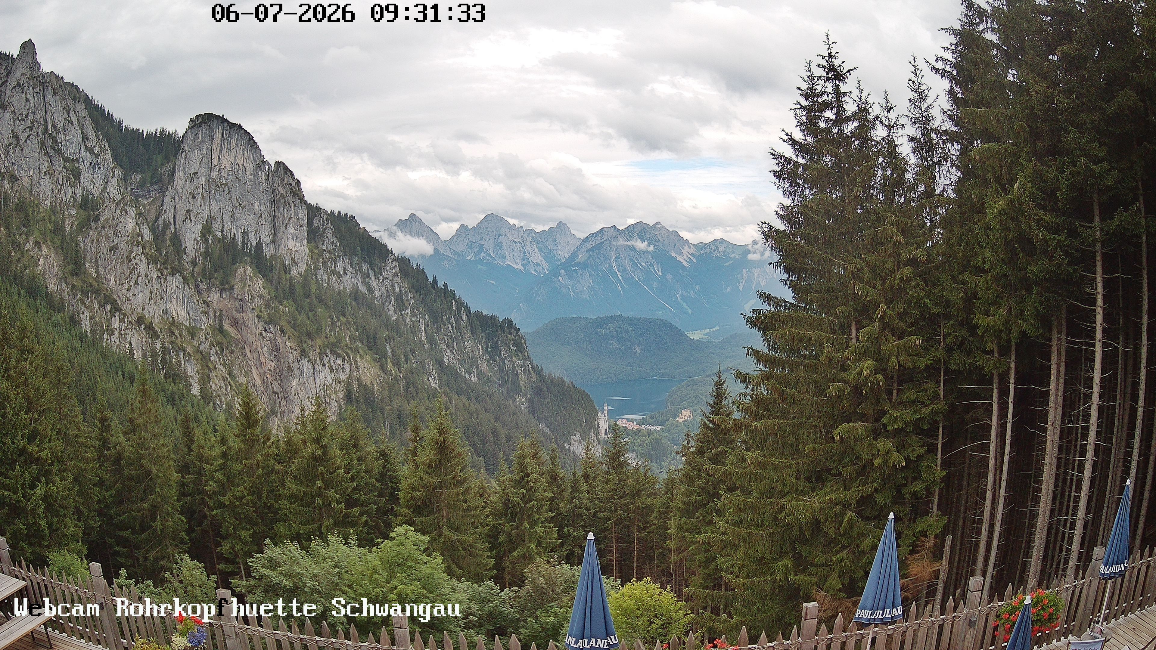 Archiv Foto Webcam Talblick von der Rohrkopfhütte