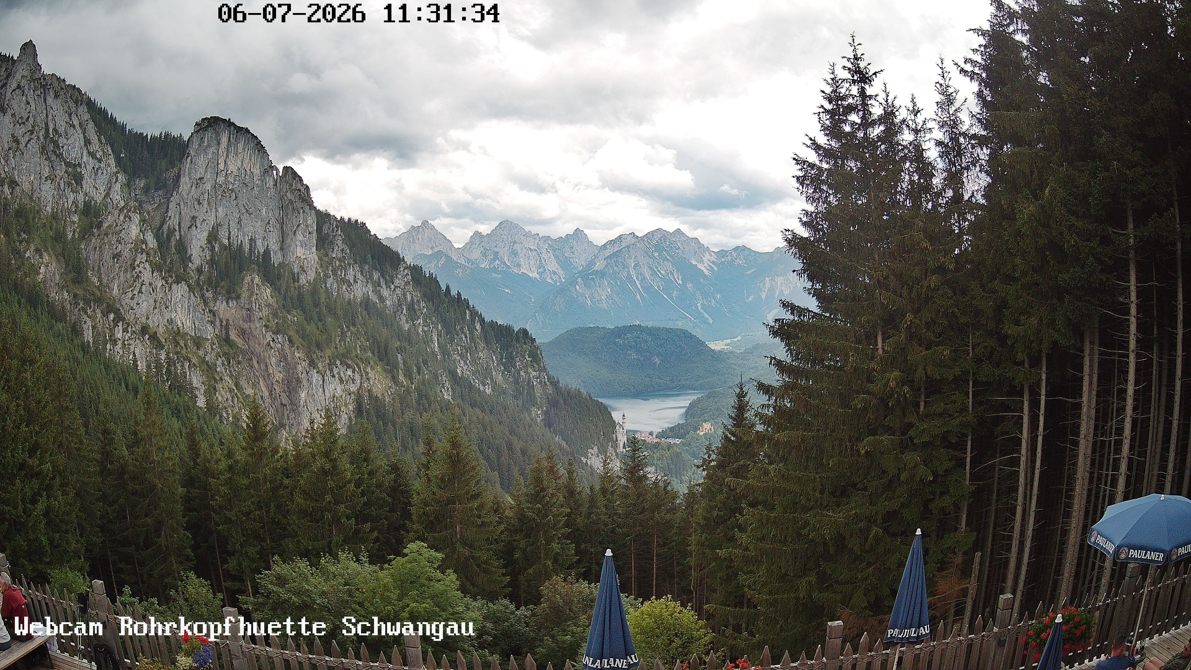 Archiv Foto Webcam Talblick von der Rohrkopfhütte