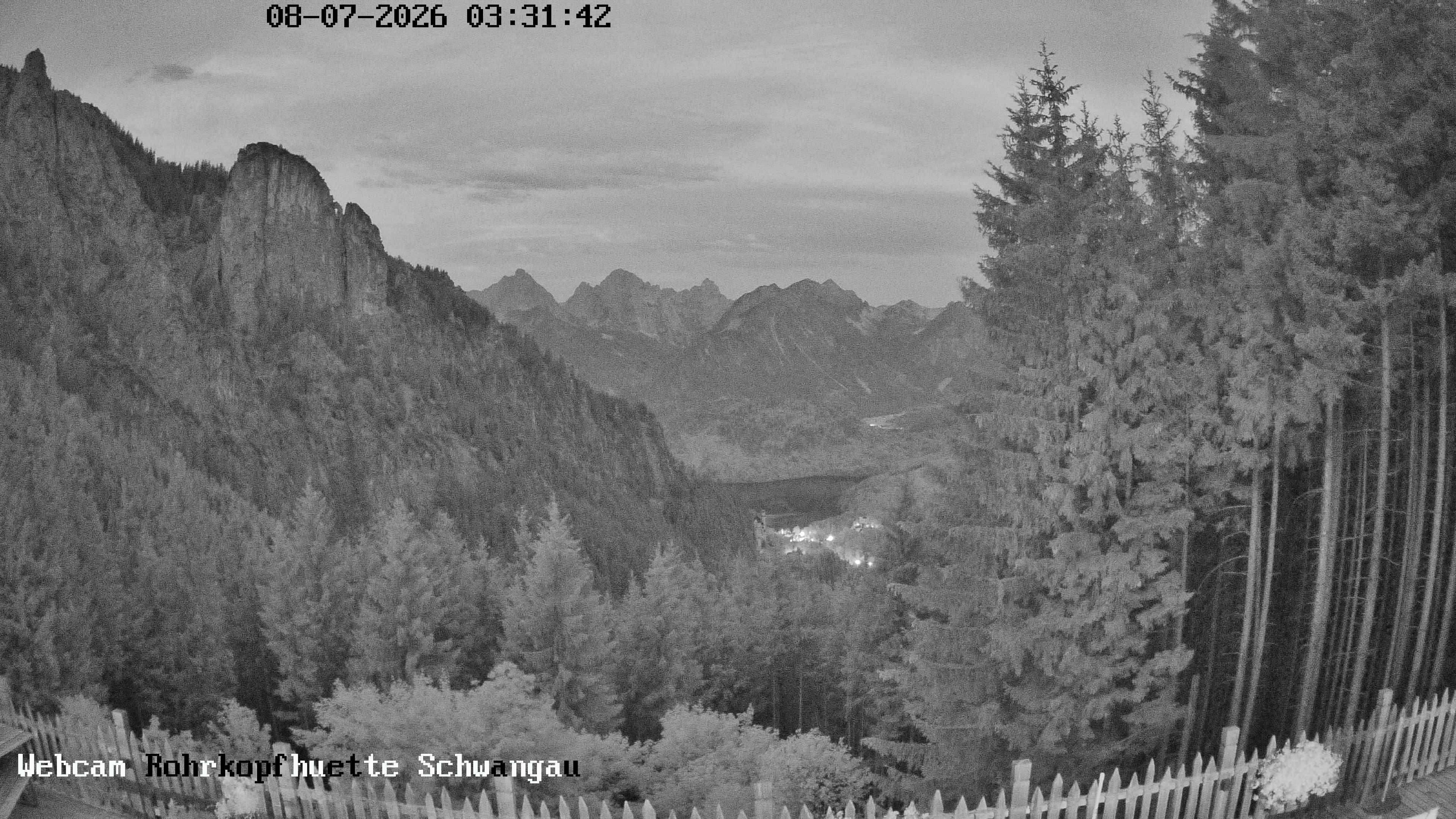 Archiv Foto Webcam Talblick von der Rohrkopfhütte