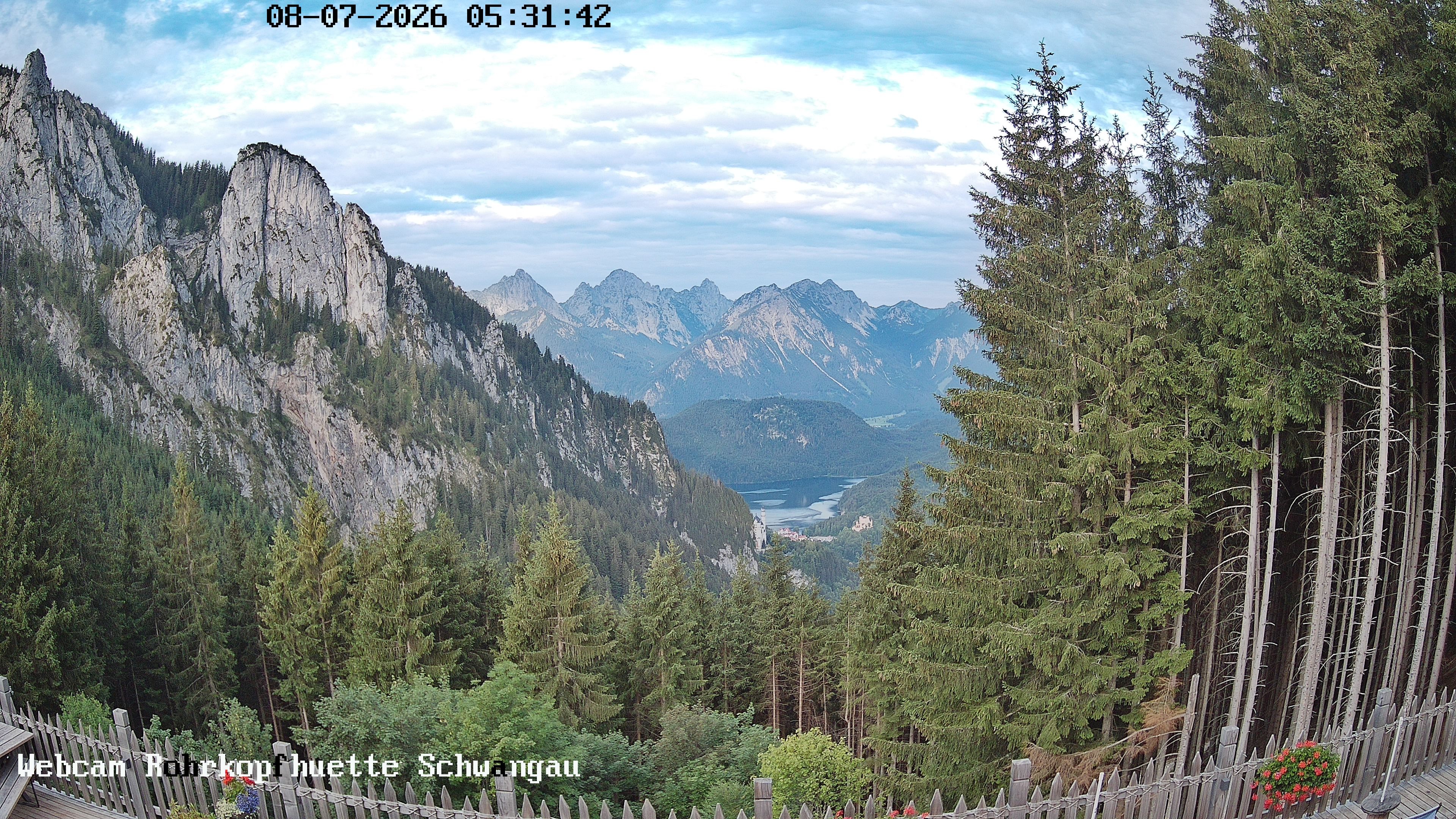 Archiv Foto Webcam Talblick von der Rohrkopfhütte