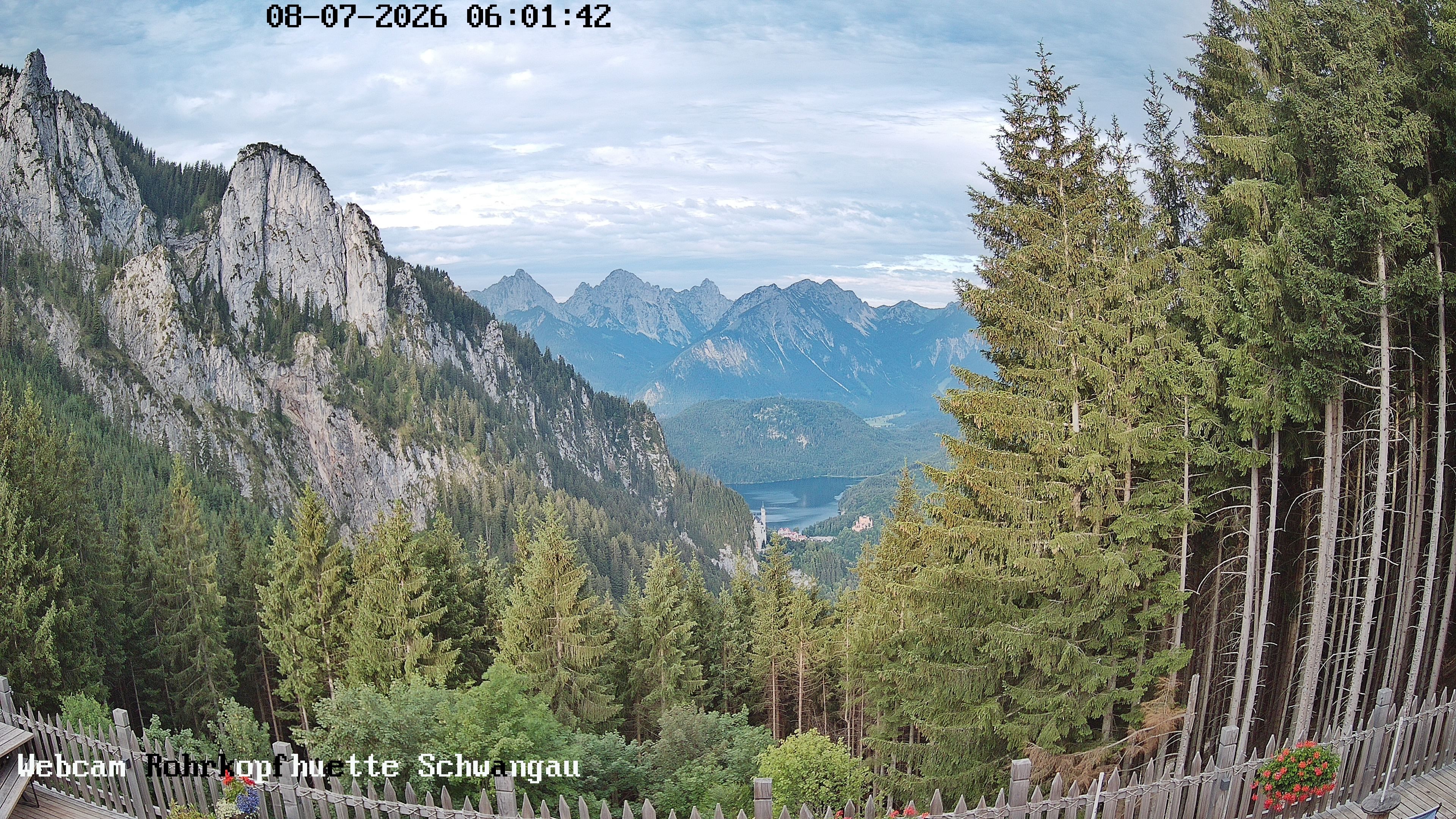Archiv Foto Webcam Talblick von der Rohrkopfhütte