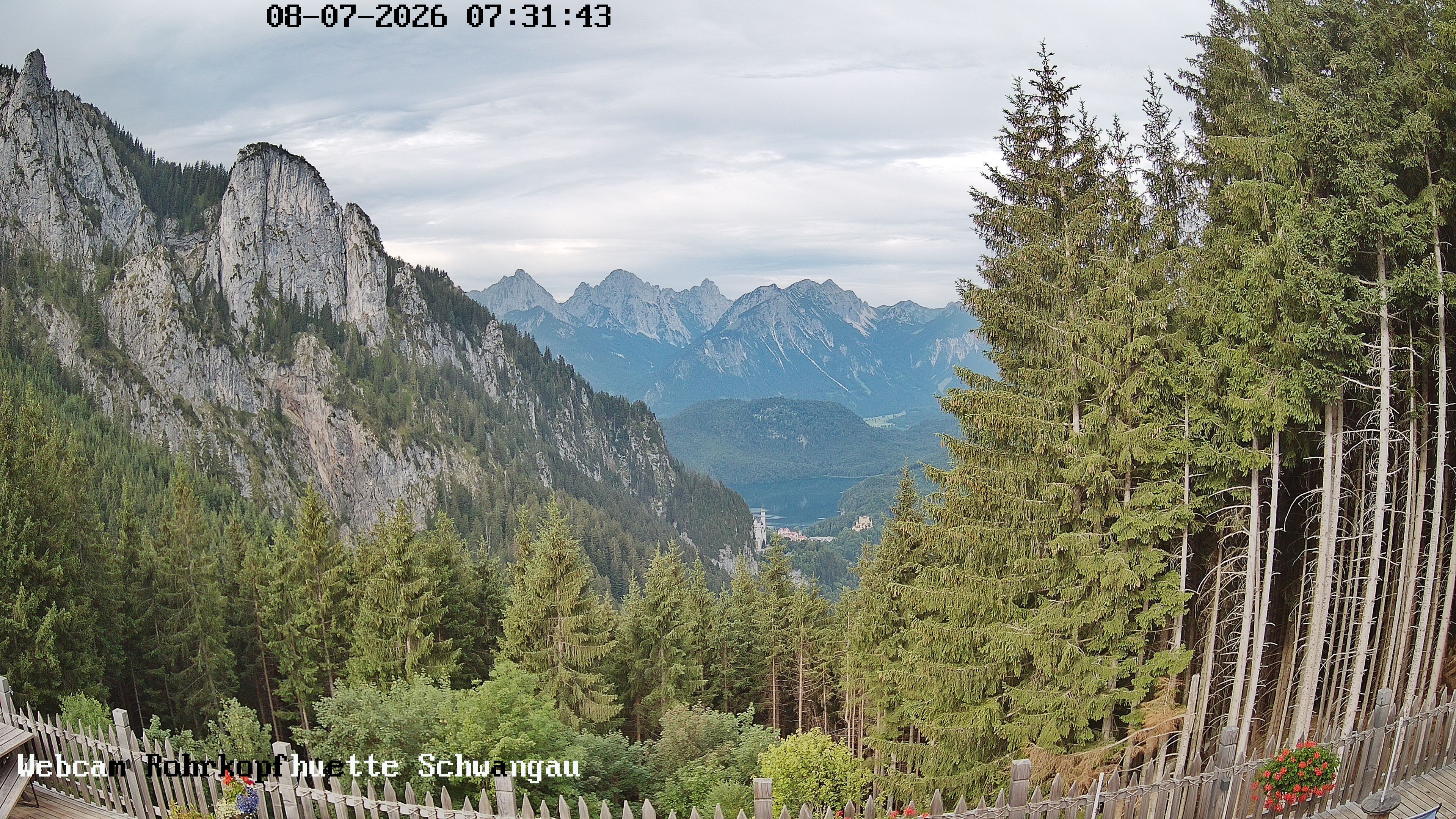 Archiv Foto Webcam Talblick von der Rohrkopfhütte