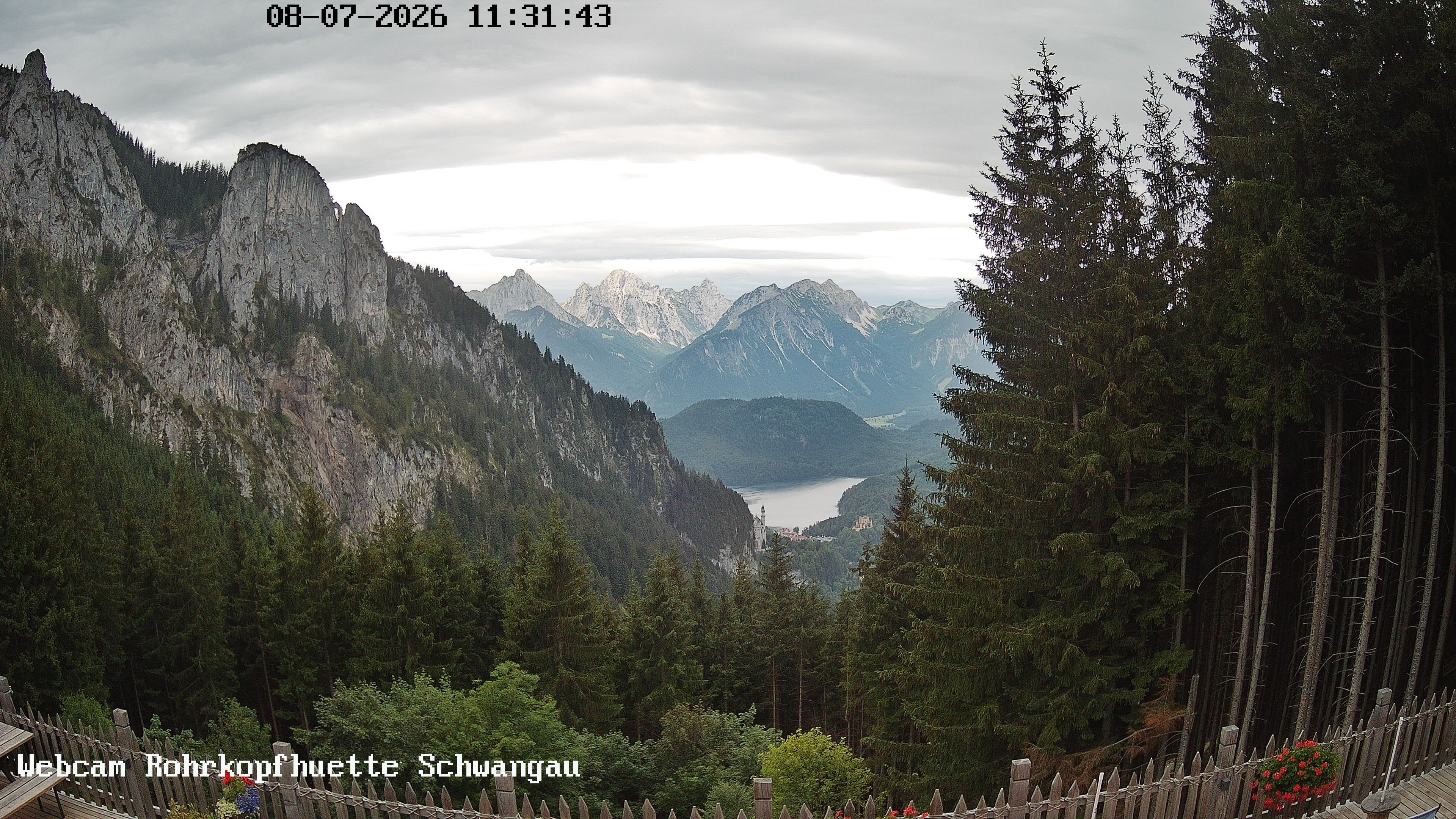 Archiv Foto Webcam Talblick von der Rohrkopfhütte