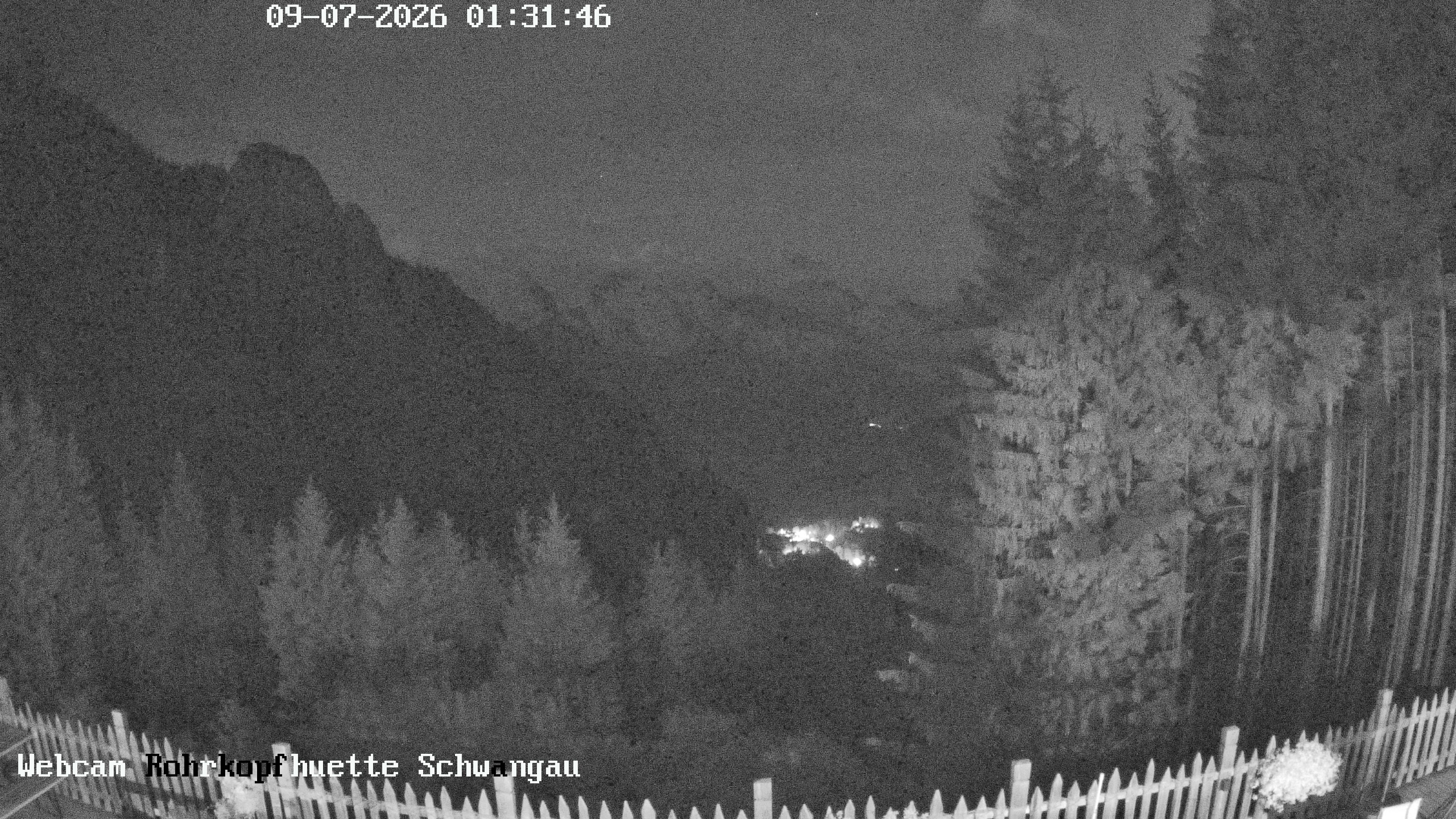 Archived image Webcam Panoramic sight of the Rohrkopfhütte