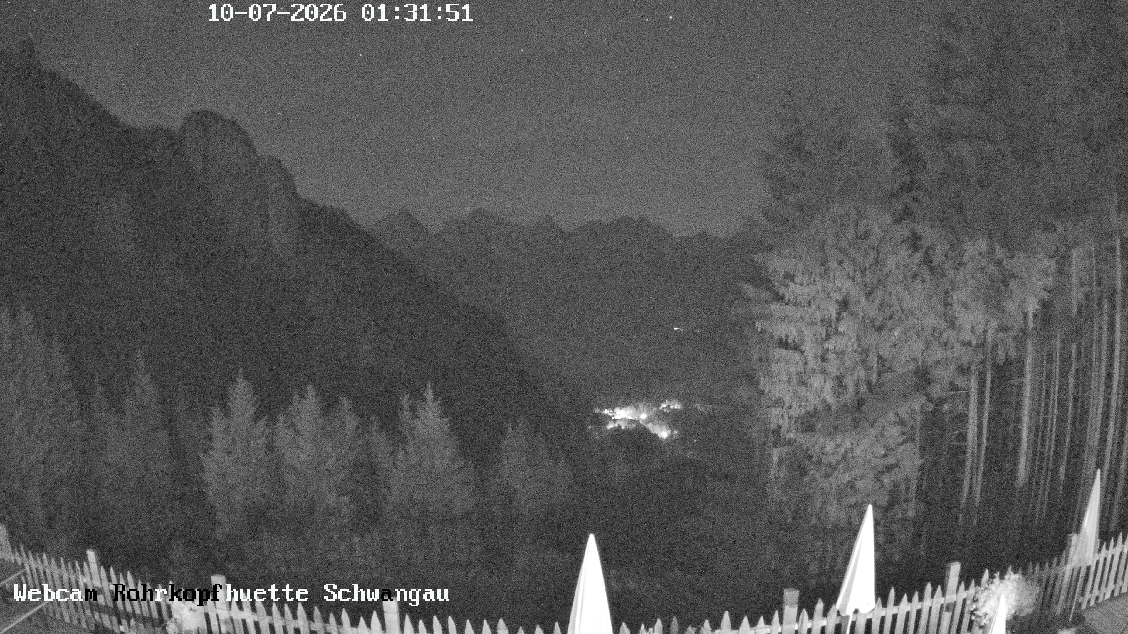 Archived image Webcam Panoramic sight of the Rohrkopfhütte
