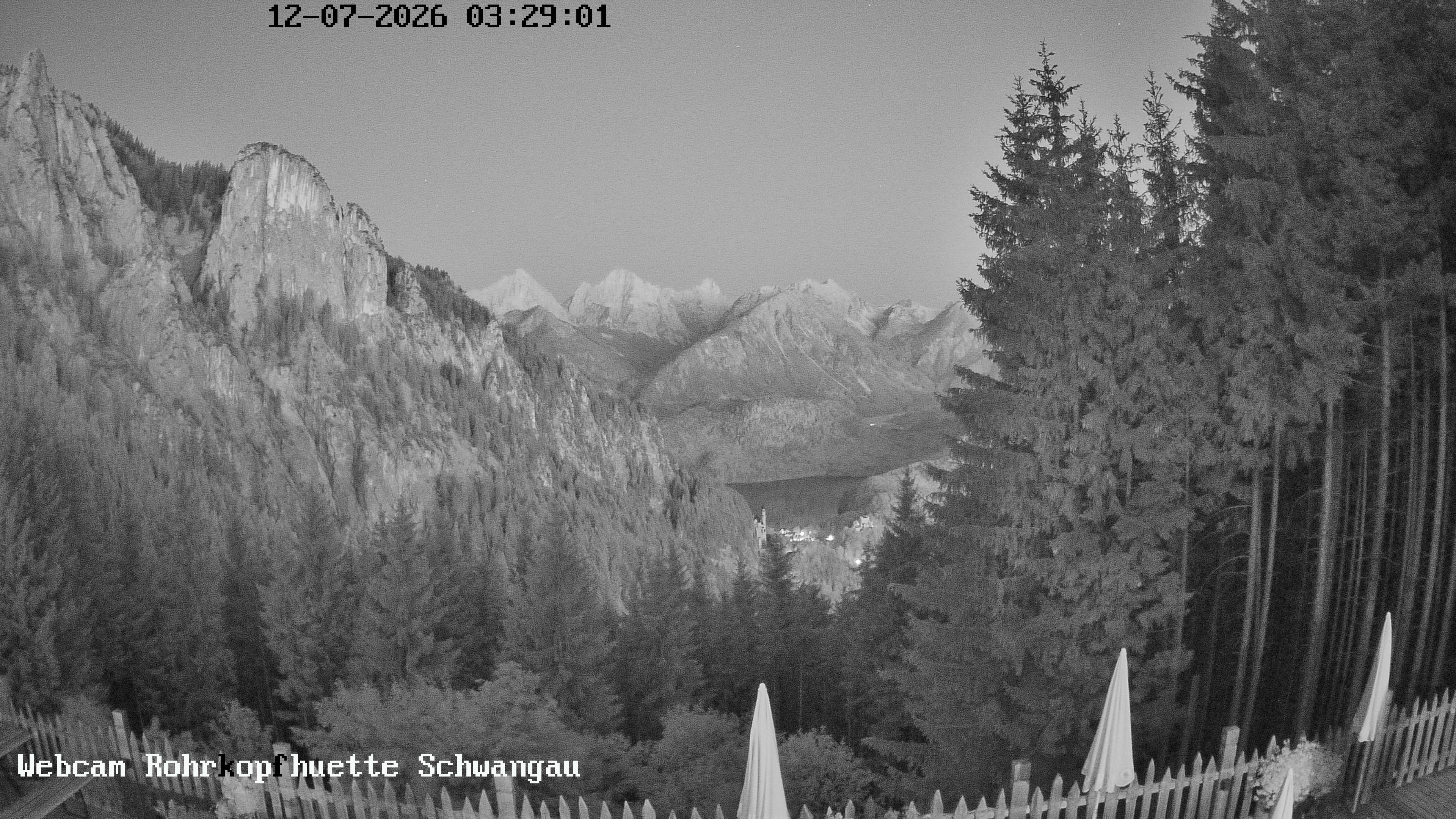Archiv Foto Webcam Talblick von der Rohrkopfhütte