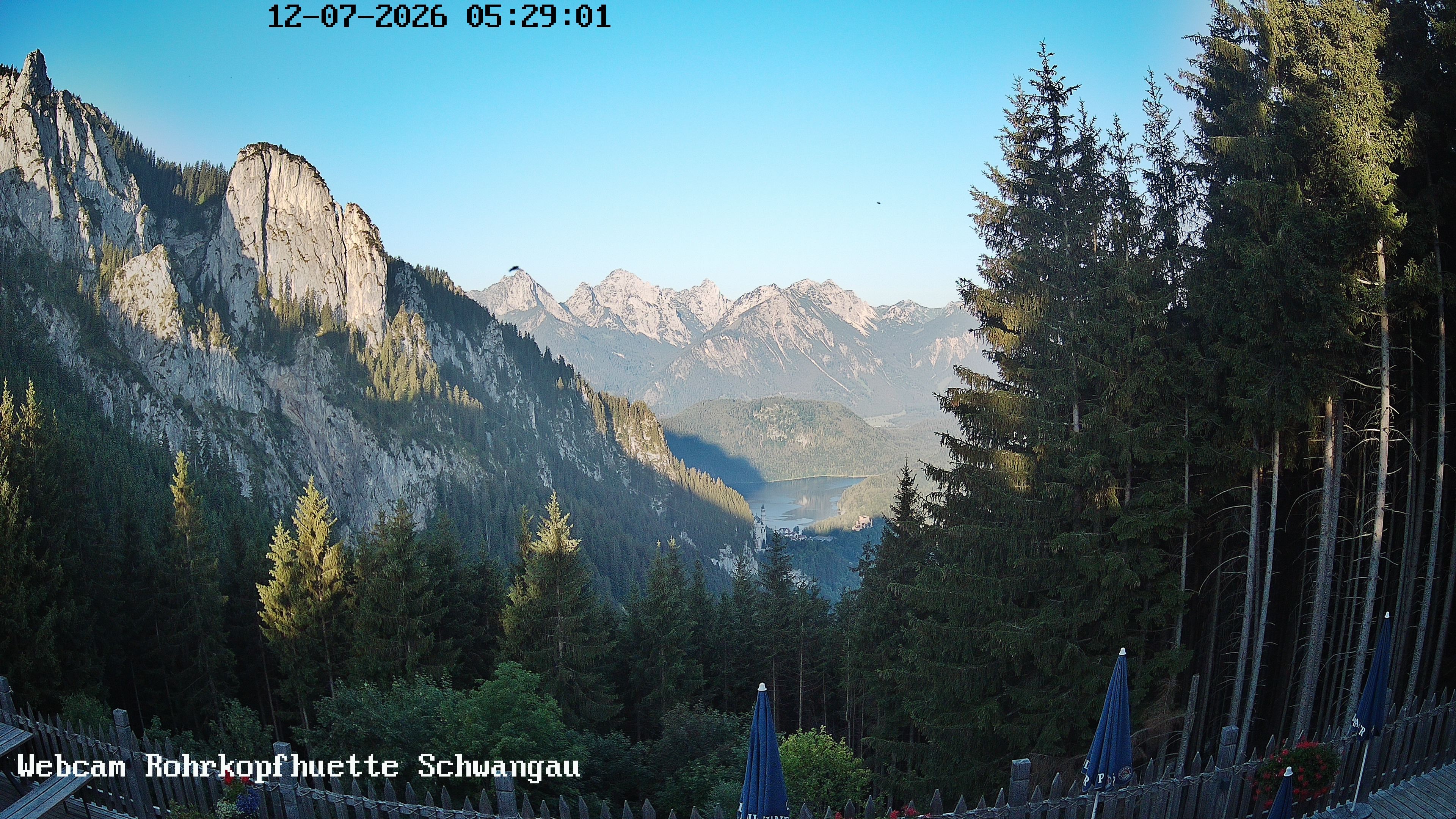 Archiv Foto Webcam Talblick von der Rohrkopfhütte