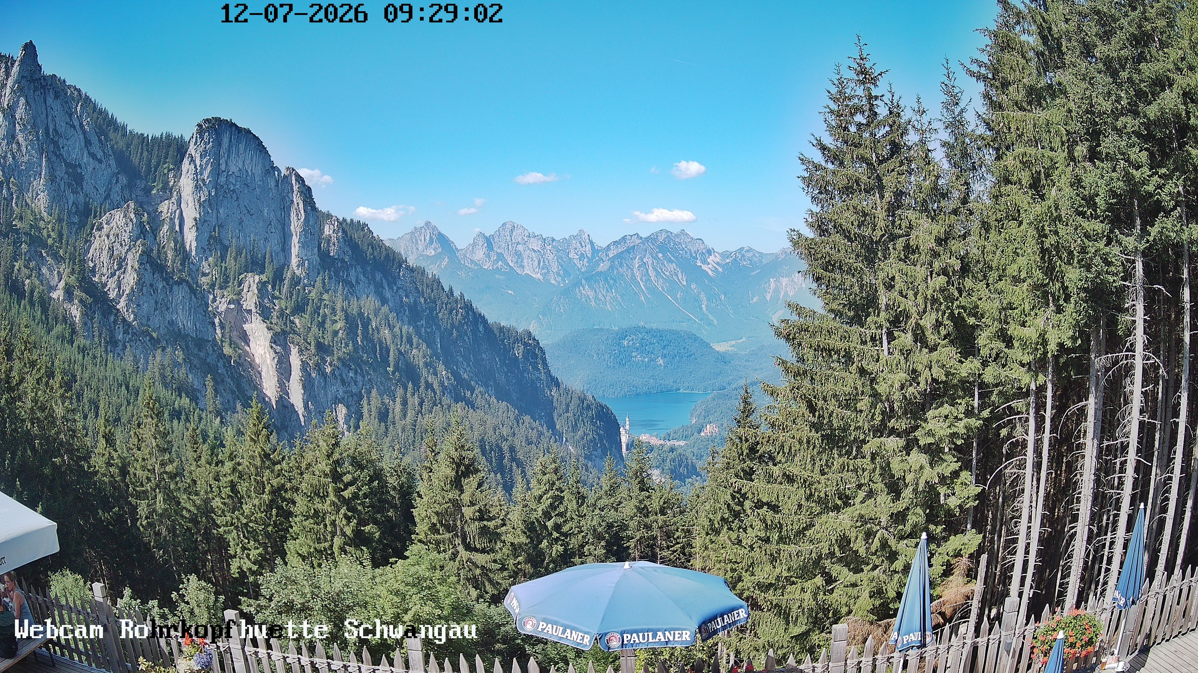 Archived image Webcam Panoramic sight of the Rohrkopfhütte