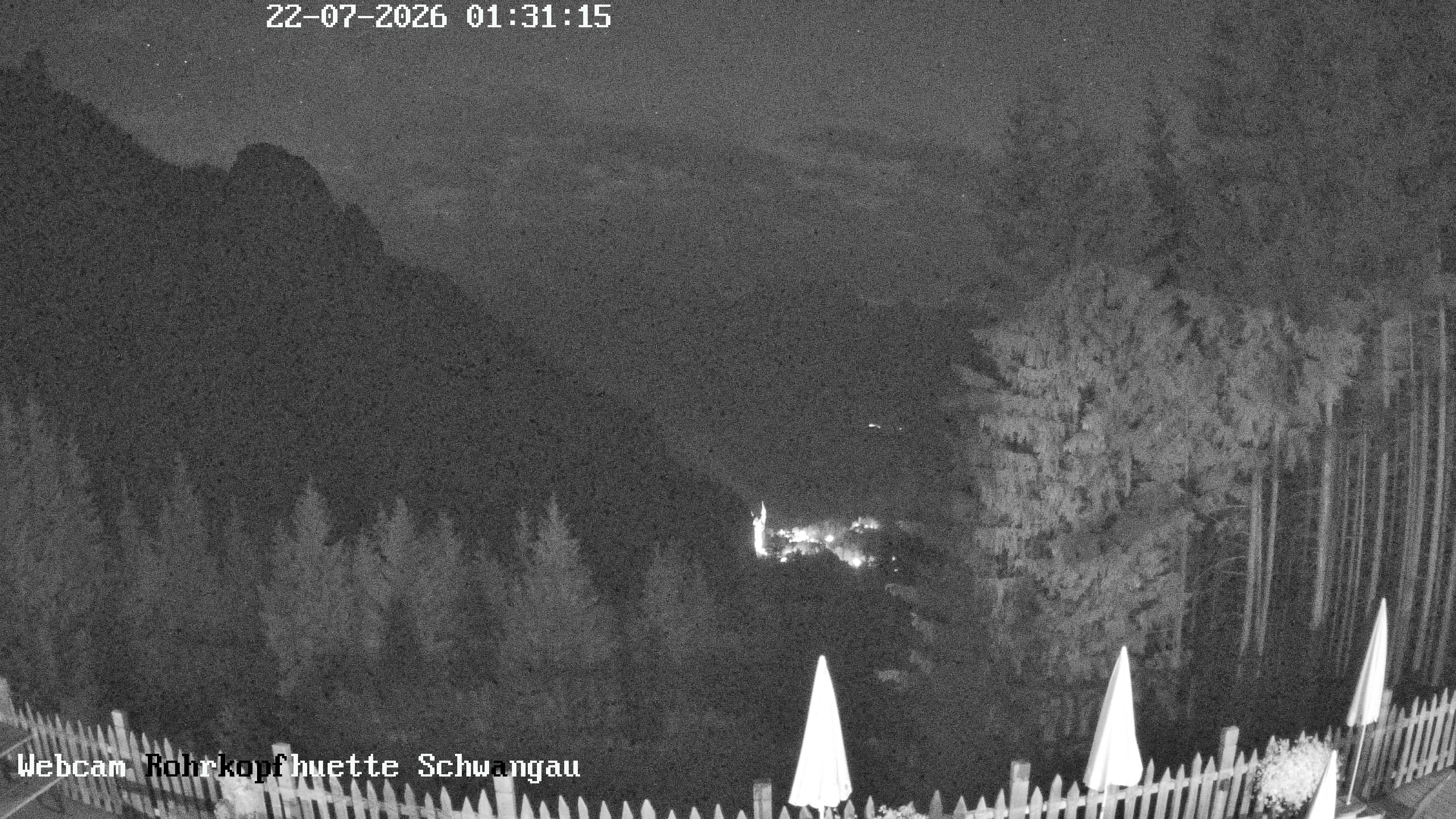 Archived image Webcam Panoramic sight of the Rohrkopfhütte