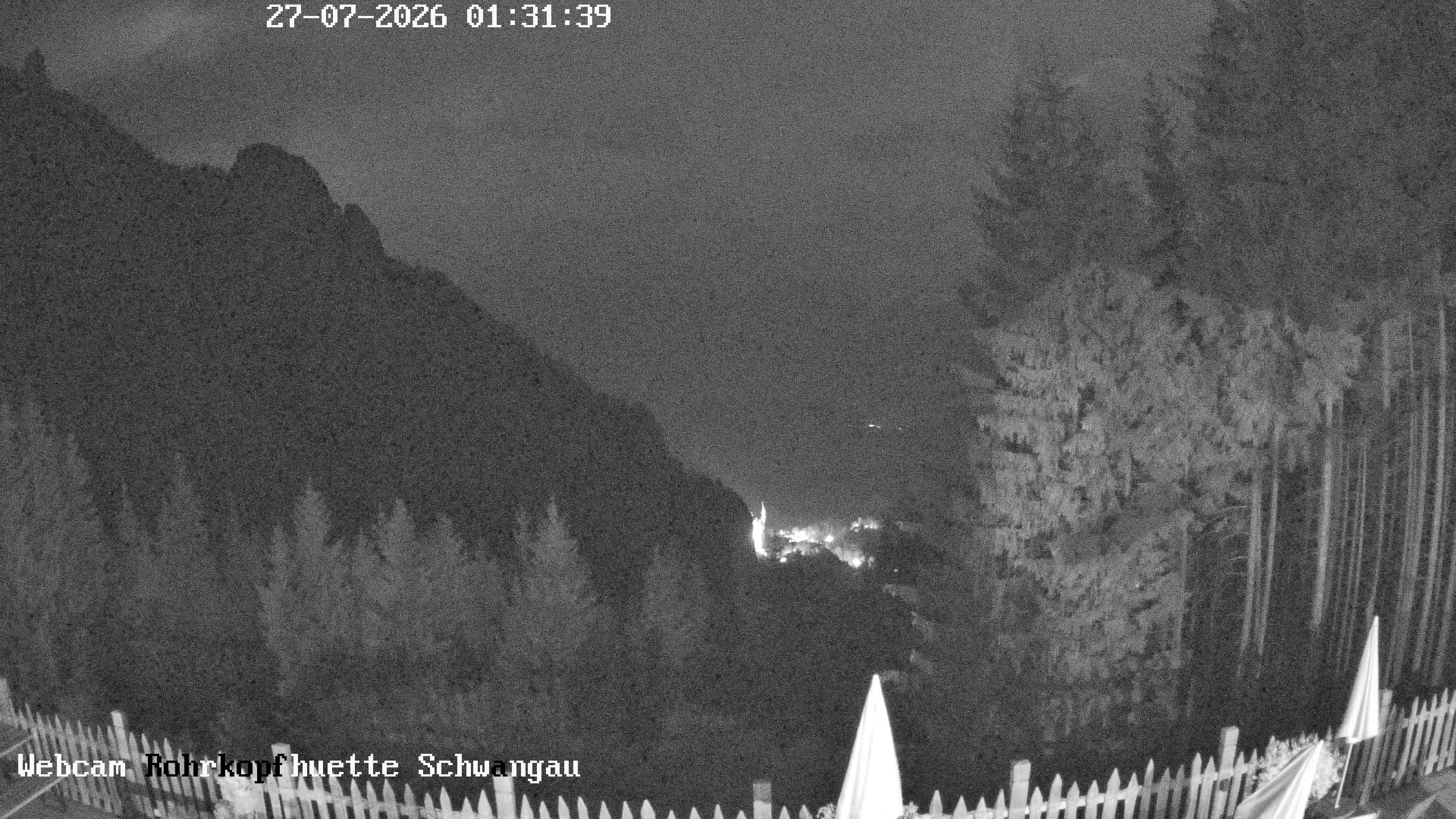 Archived image Webcam Panoramic sight of the Rohrkopfhütte