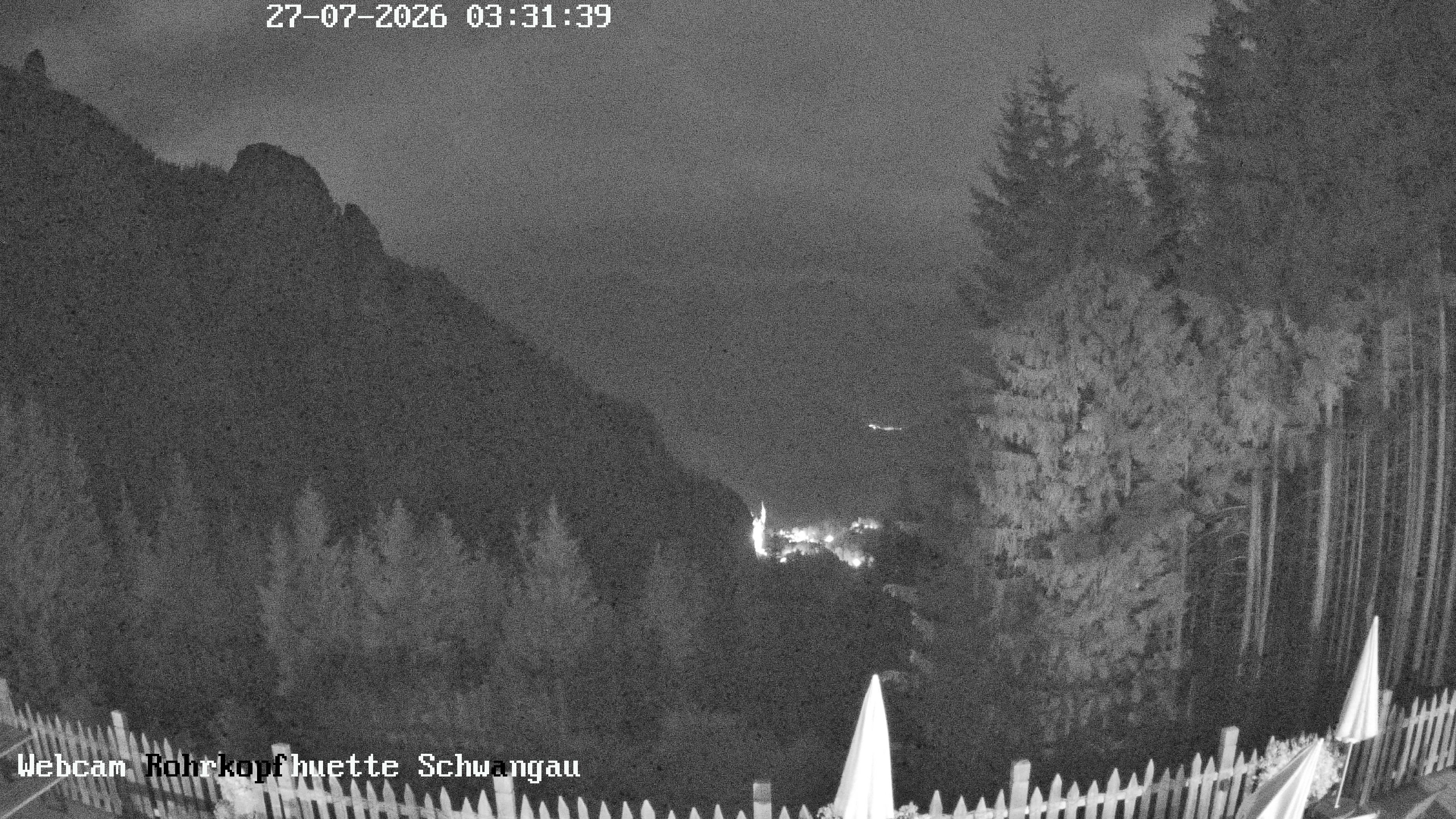 Archived image Webcam Panoramic sight of the Rohrkopfhütte