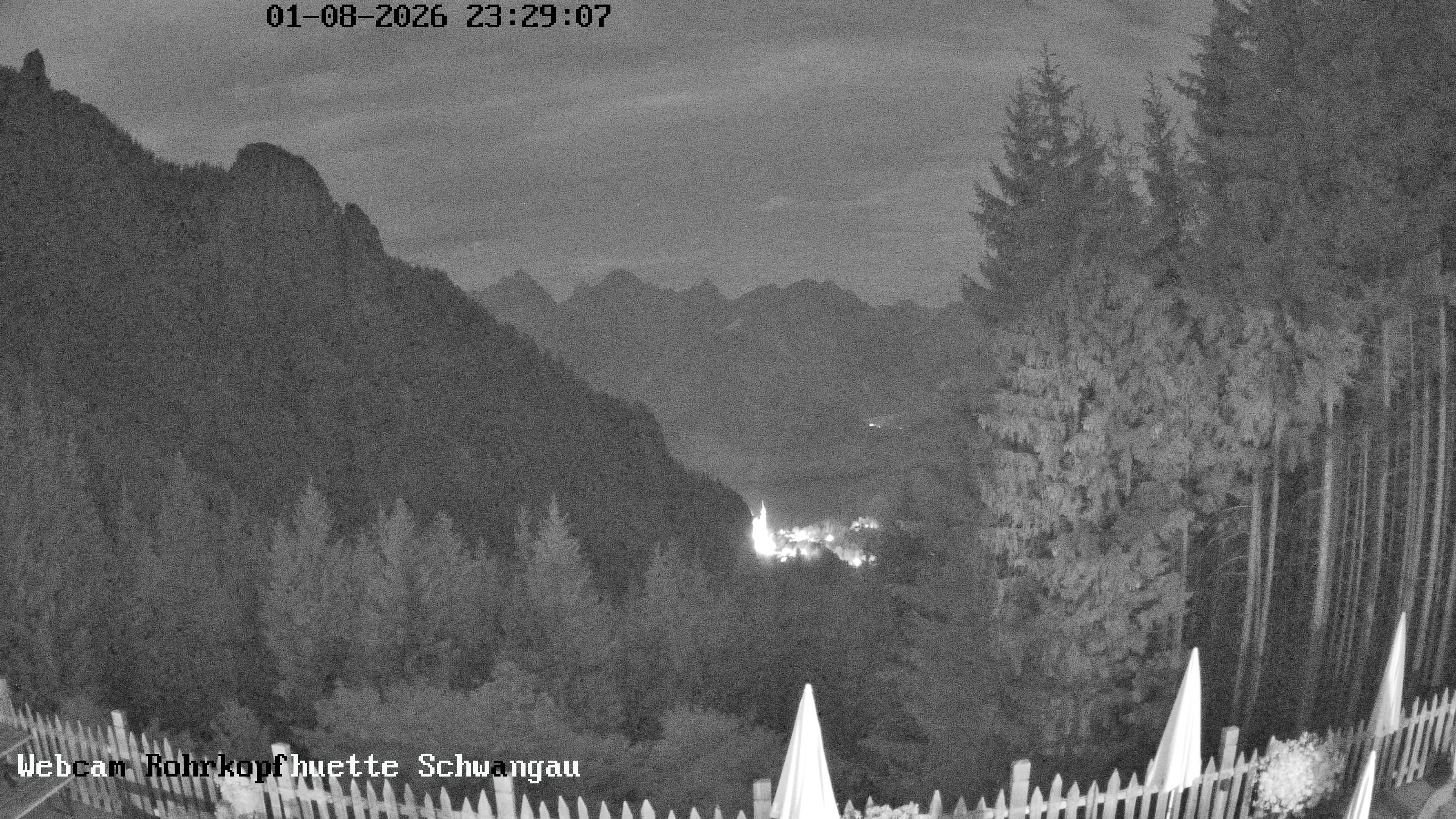 Archived image Webcam Panoramic sight of the Rohrkopfhütte