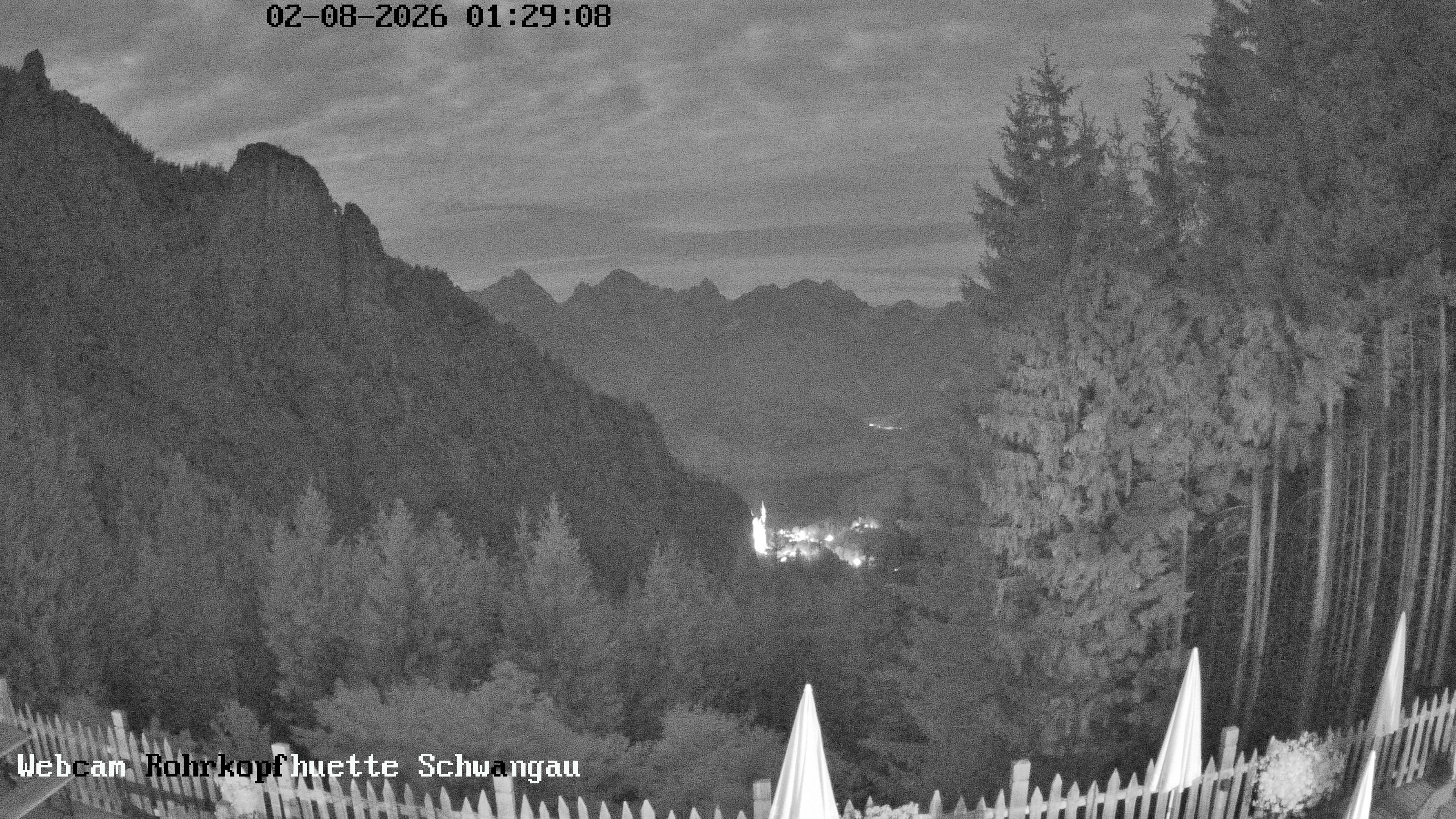Archived image Webcam Panoramic sight of the Rohrkopfhütte