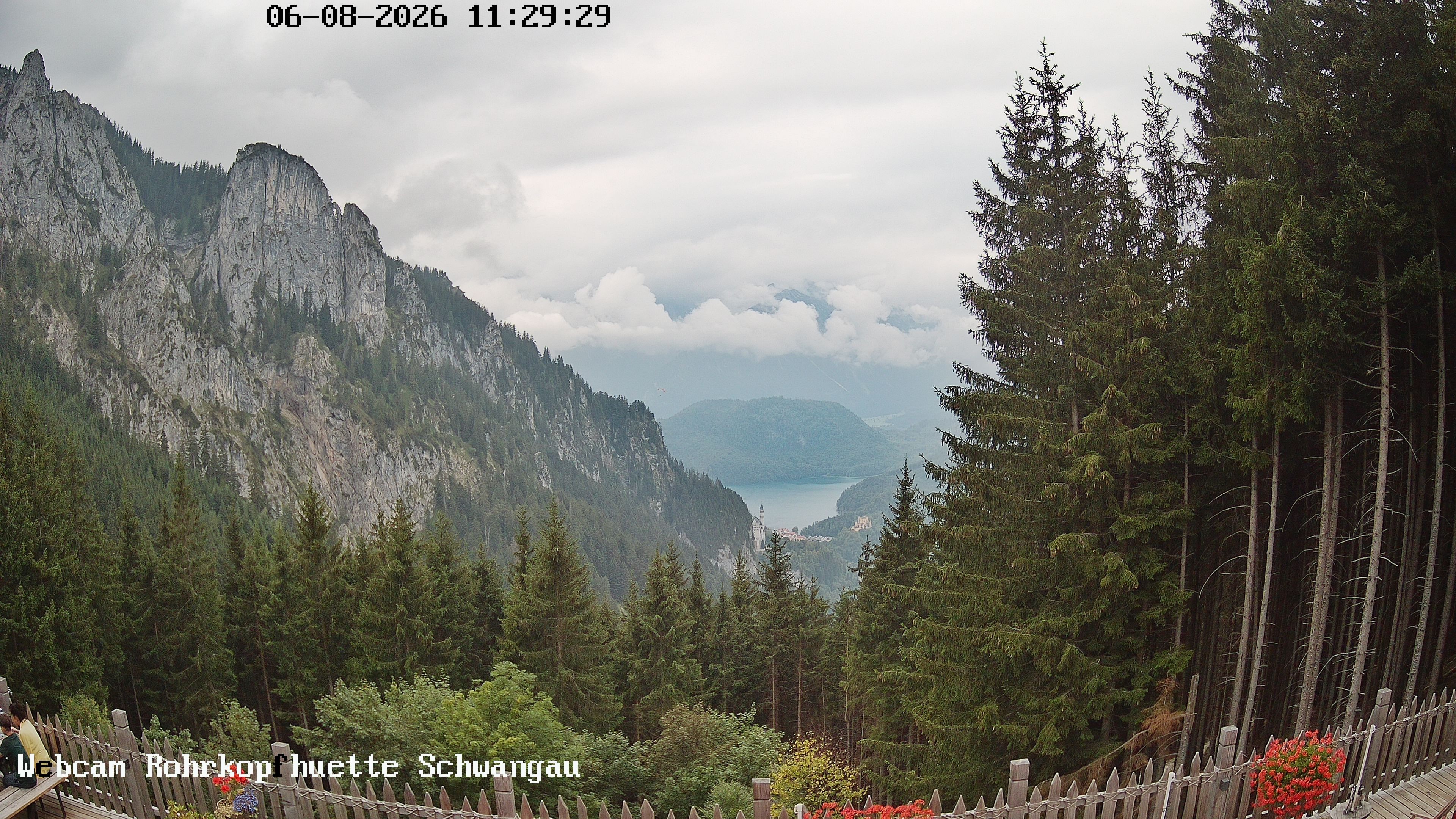 Archived image Webcam Panoramic sight of the Rohrkopfhütte