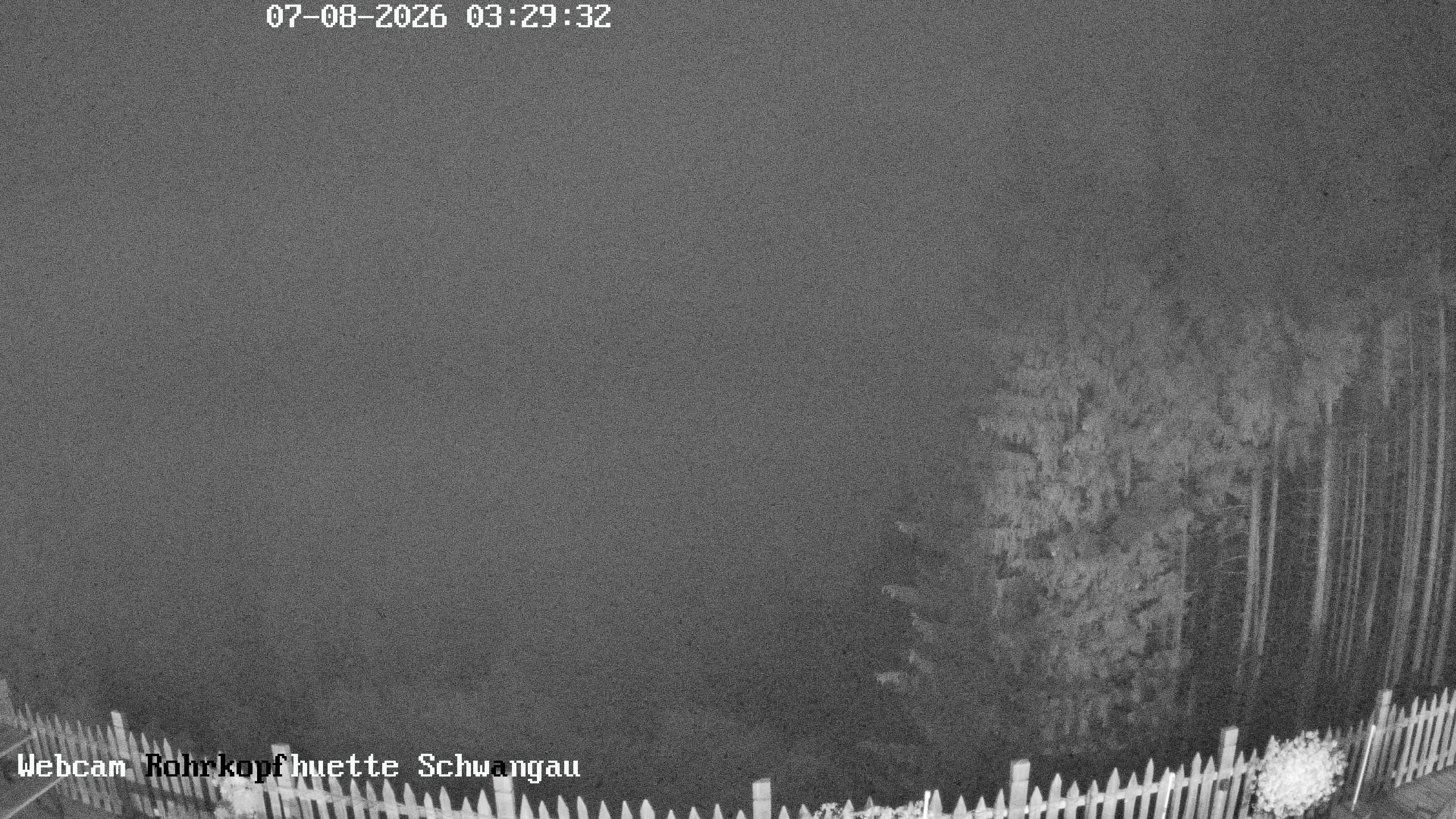 Archived image Webcam Panoramic sight of the Rohrkopfhütte