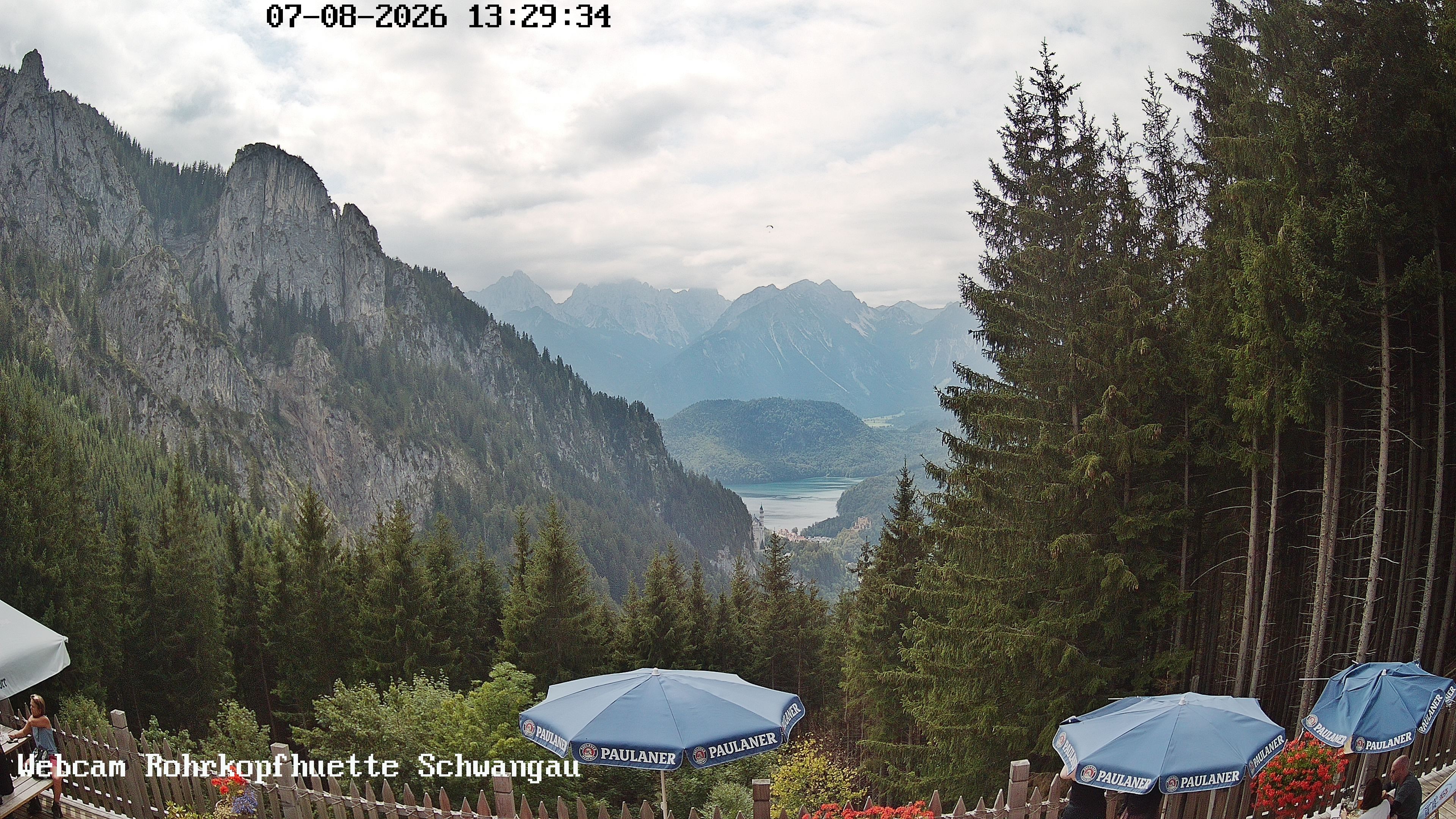 Archived image Webcam Panoramic sight of the Rohrkopfhütte