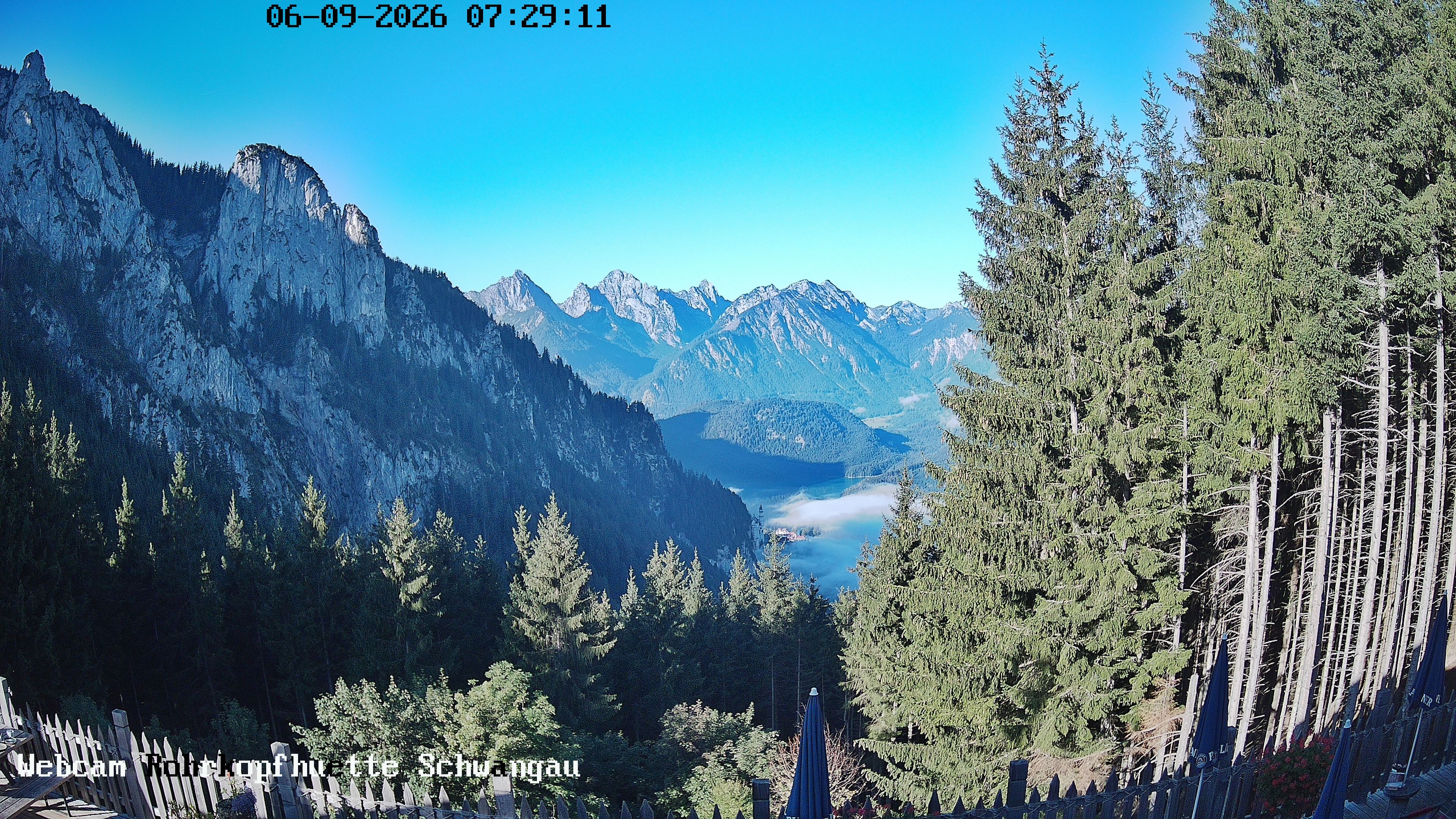 Archived image Webcam Panoramic sight of the Rohrkopfhütte