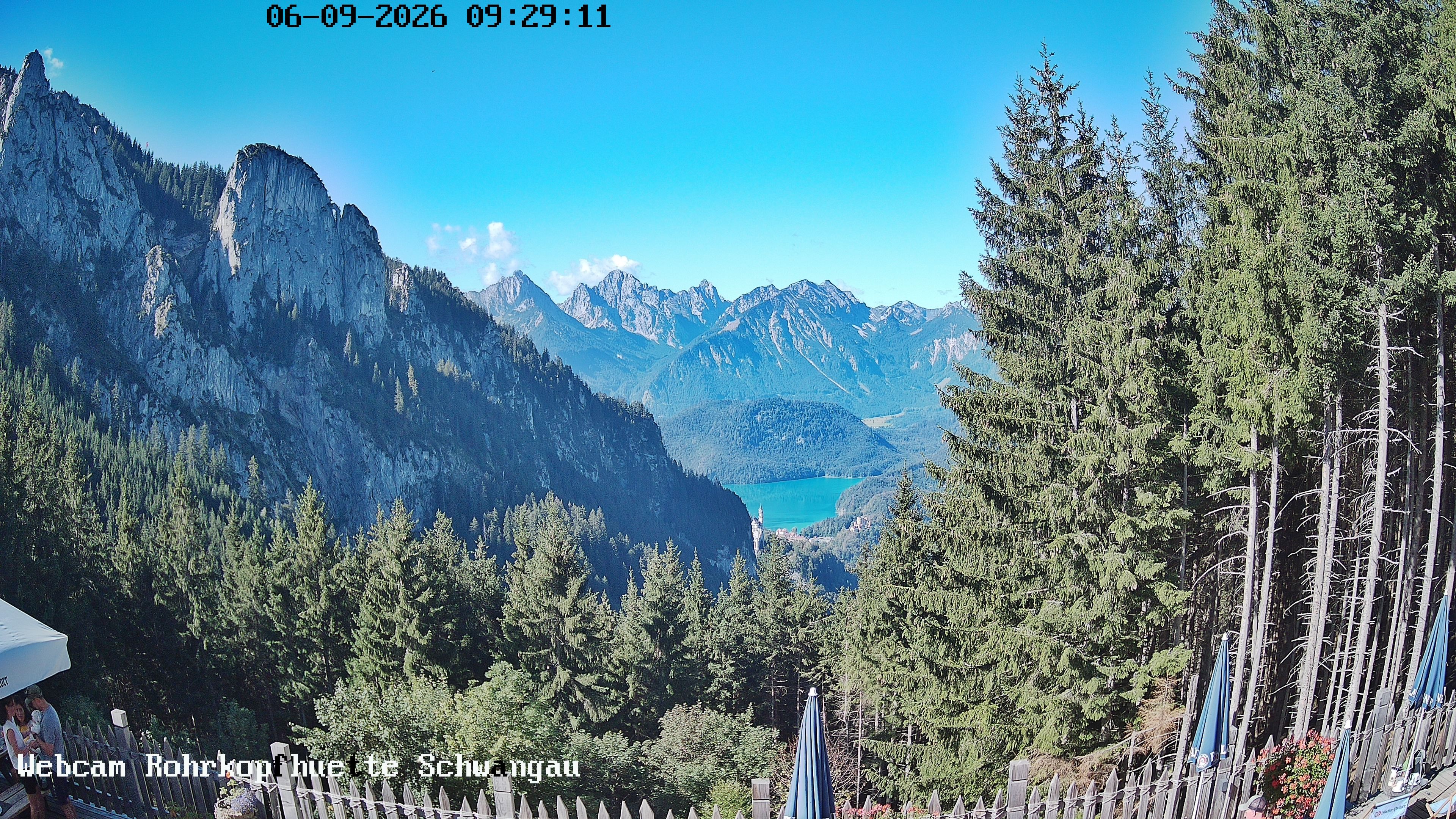 Archived image Webcam Panoramic sight of the Rohrkopfhütte