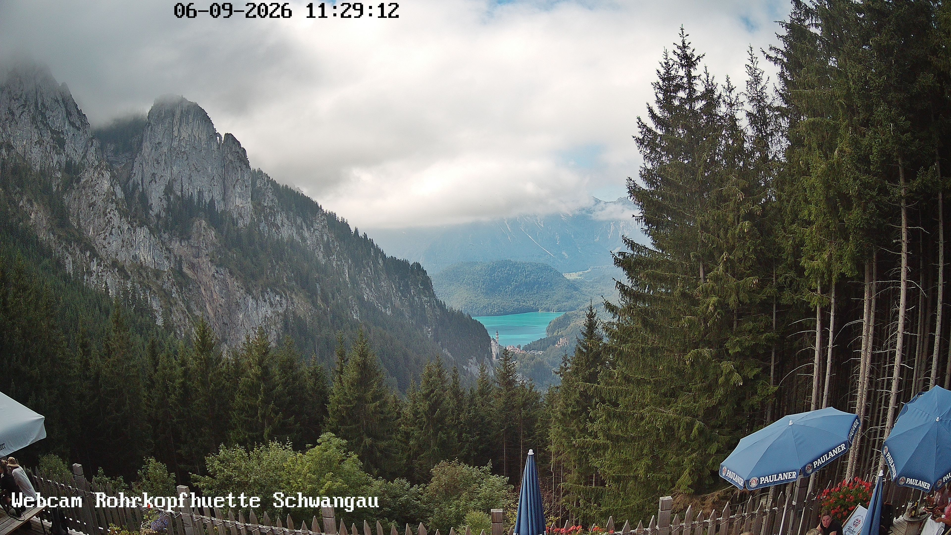 Archived image Webcam Panoramic sight of the Rohrkopfhütte