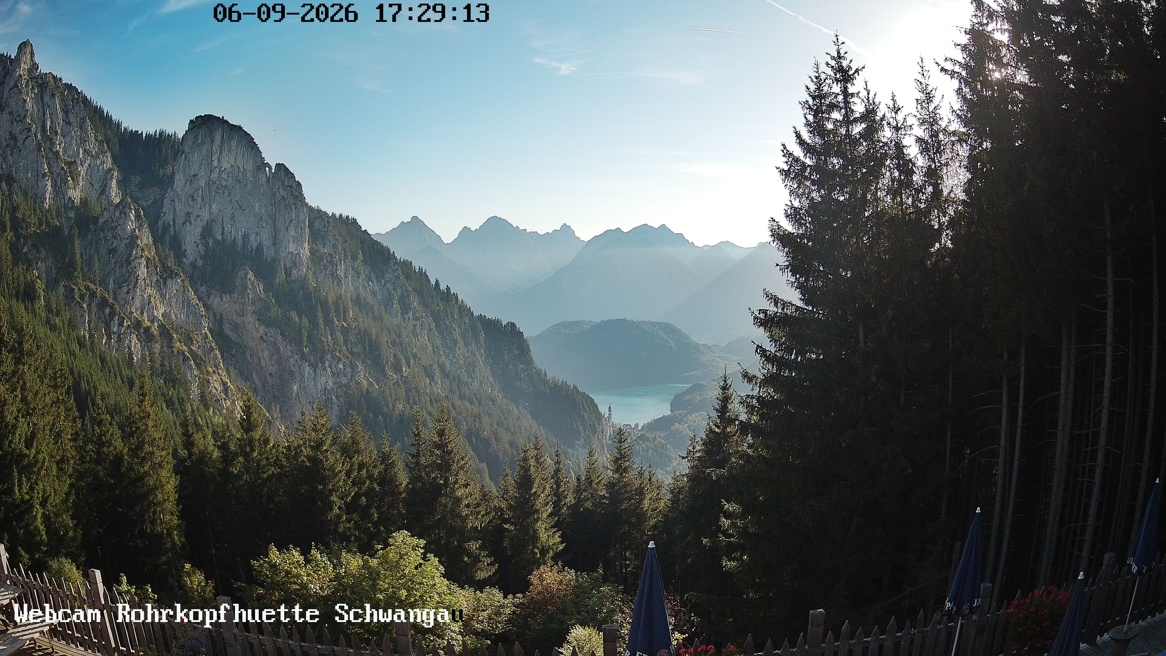 Archived image Webcam Panoramic sight of the Rohrkopfhütte