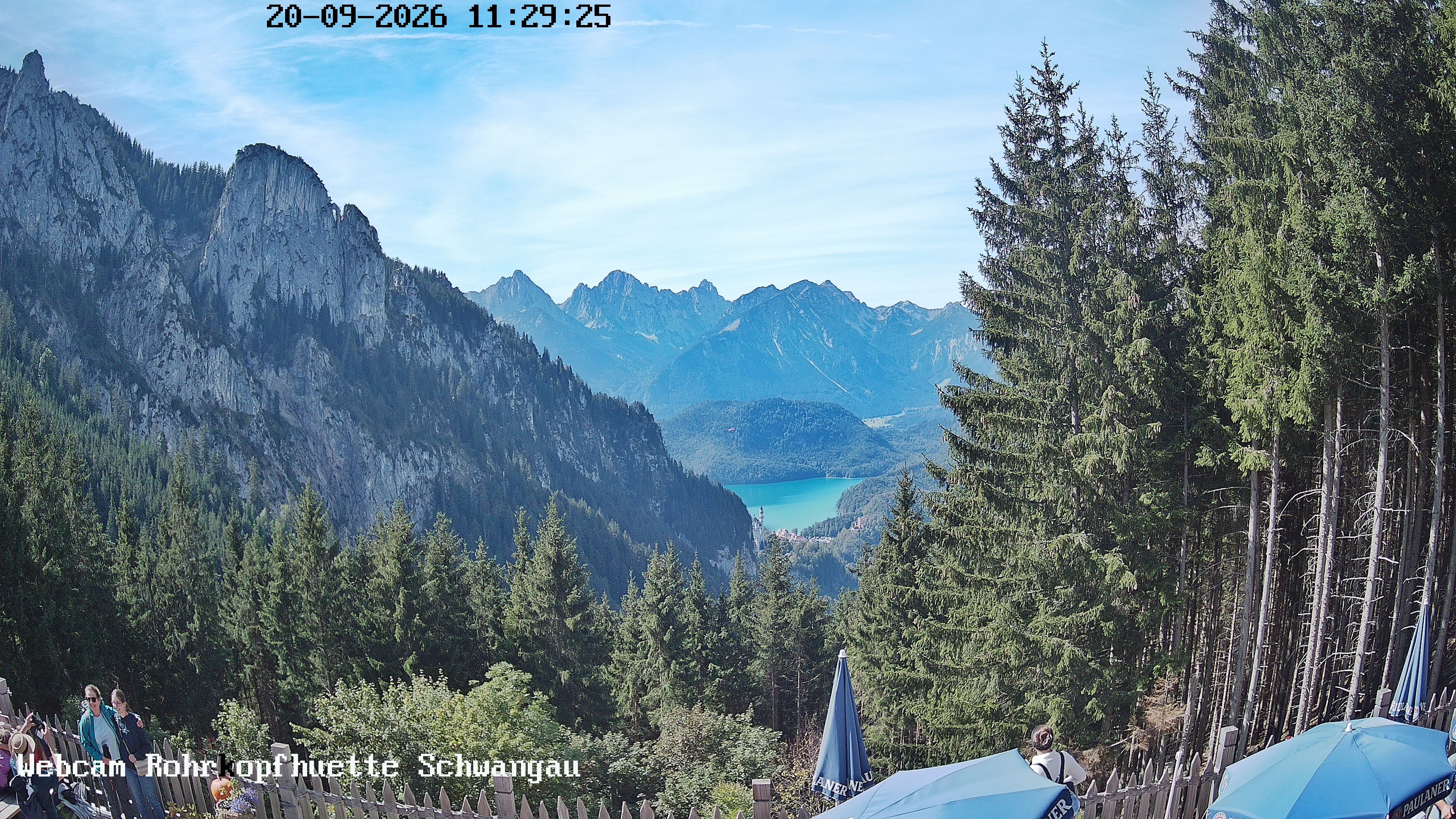 Archived image Webcam Panoramic sight of the Rohrkopfhütte