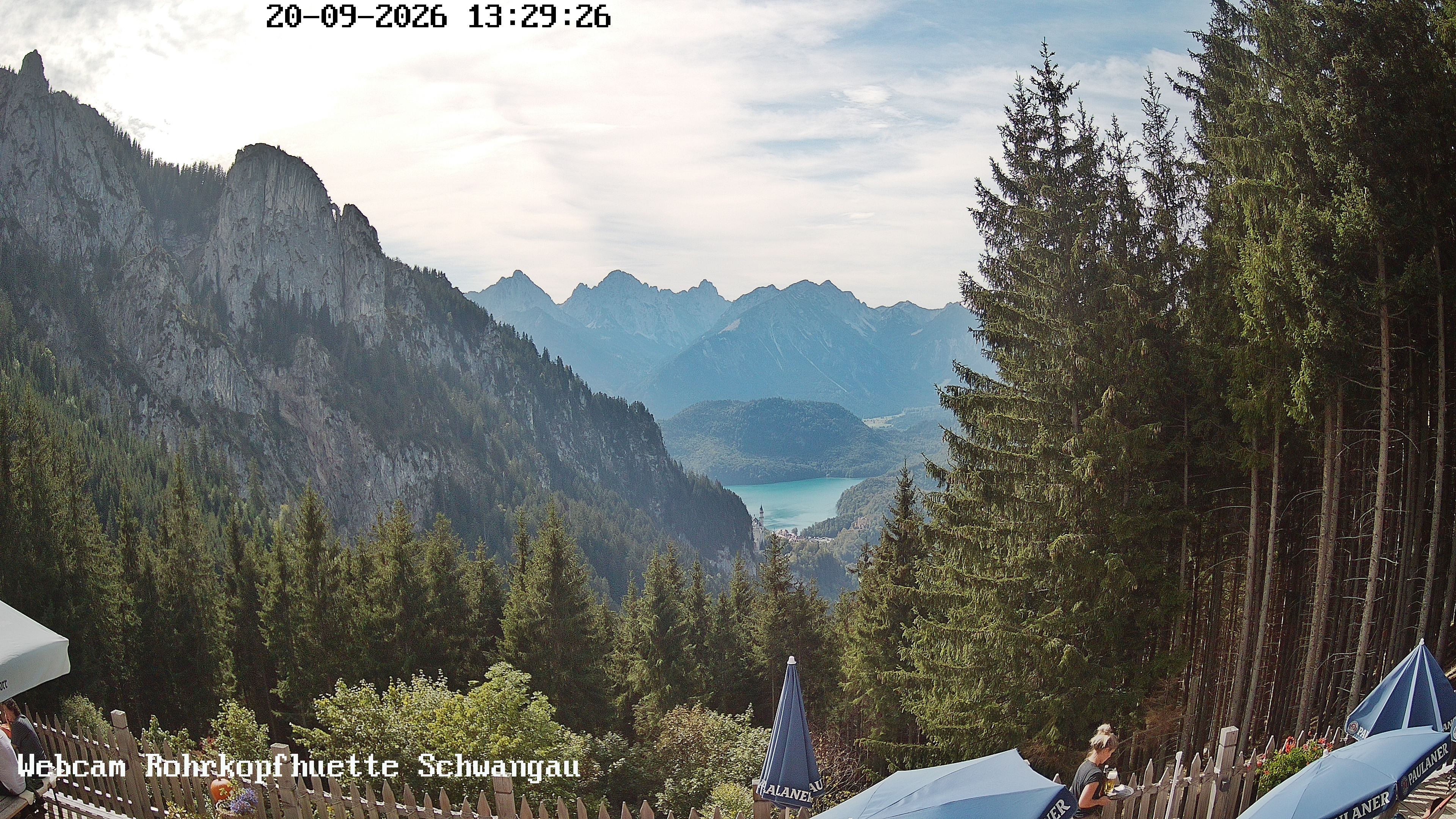 Archived image Webcam Panoramic sight of the Rohrkopfhütte