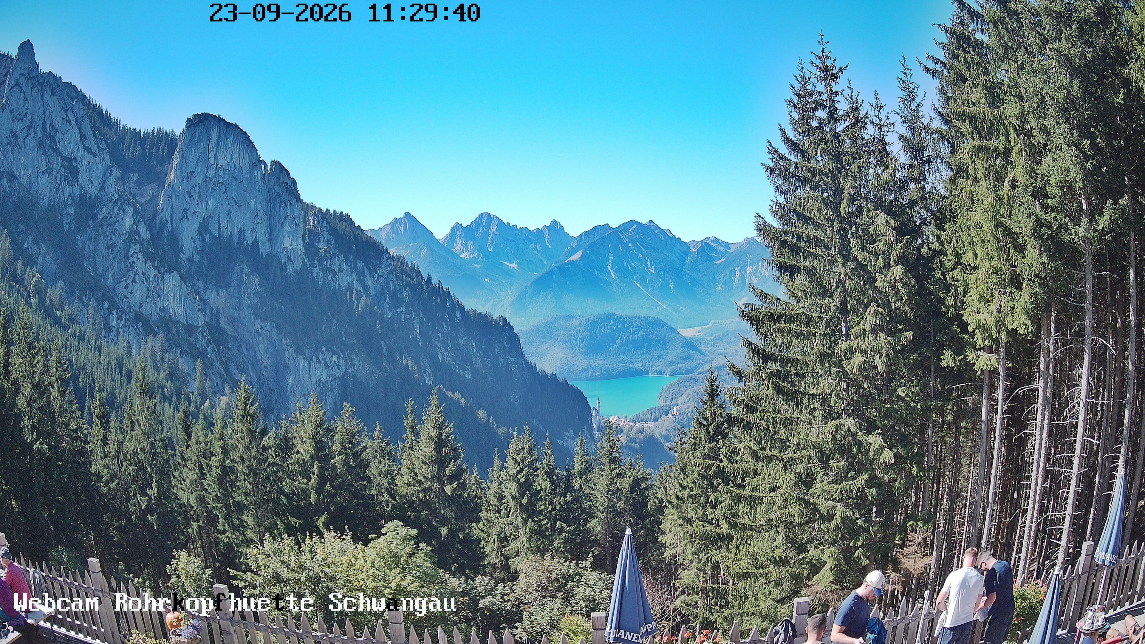 Archived image Webcam Panoramic sight of the Rohrkopfhütte