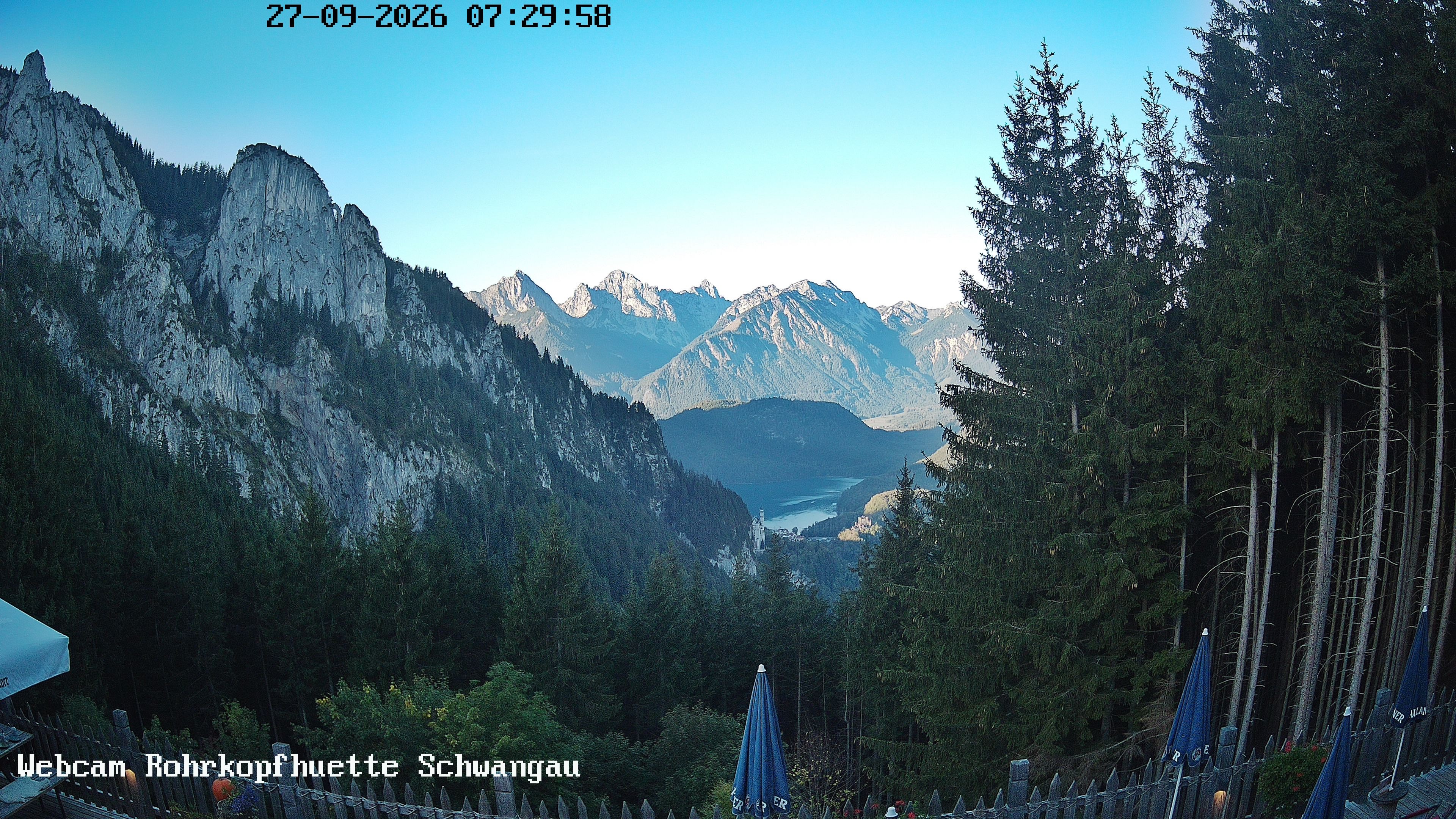 Archived image Webcam Panoramic sight of the Rohrkopfhütte