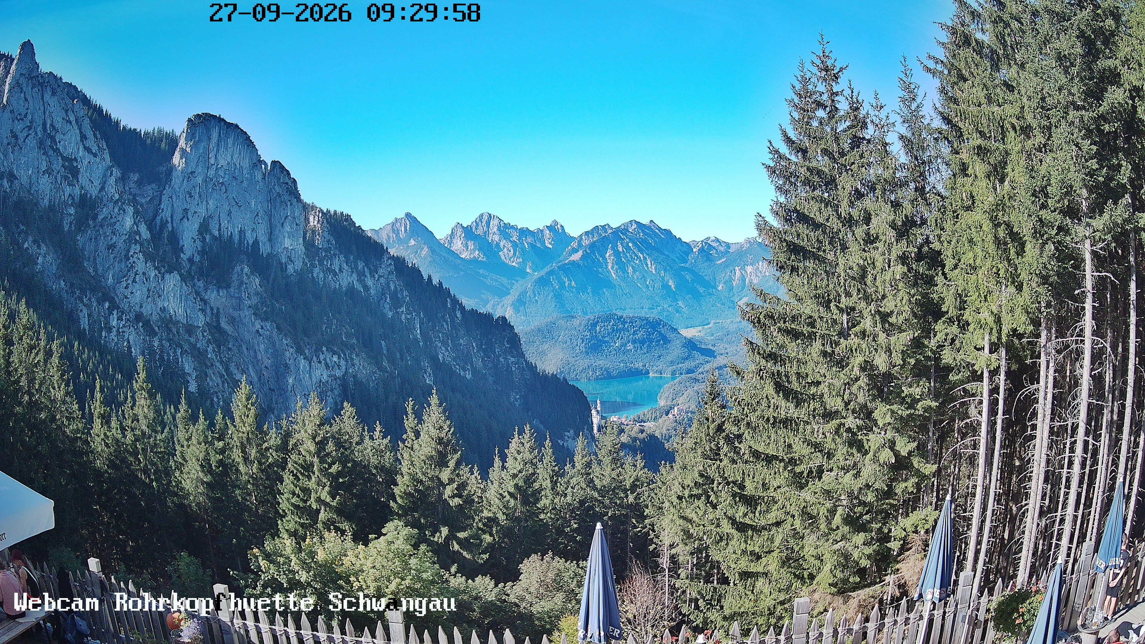 Archived image Webcam Panoramic sight of the Rohrkopfhütte