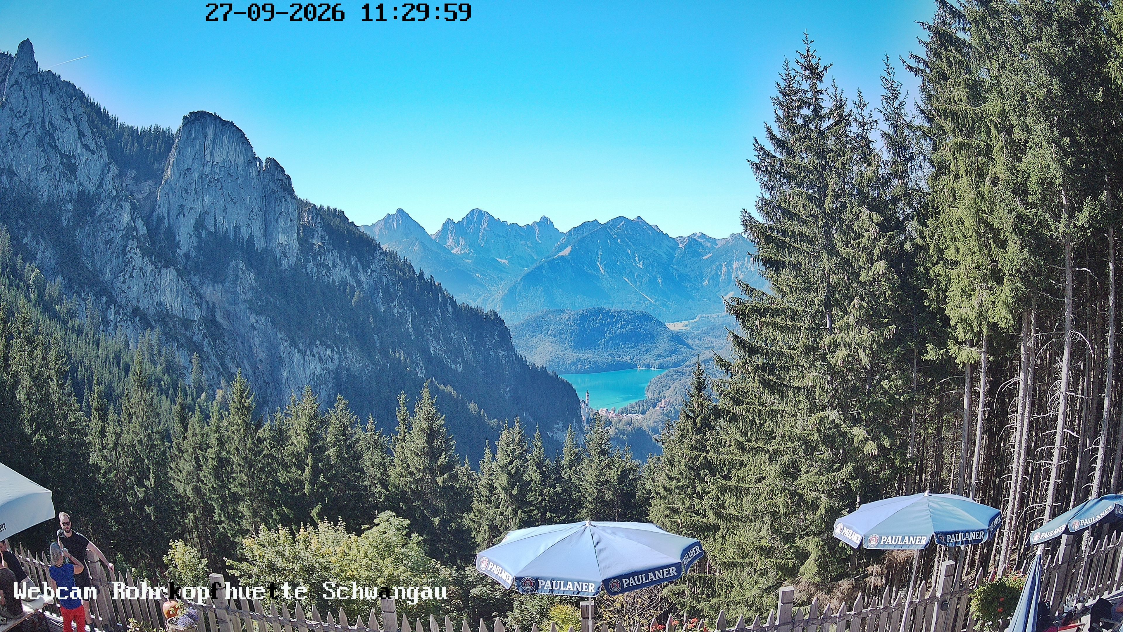 Archived image Webcam Panoramic sight of the Rohrkopfhütte