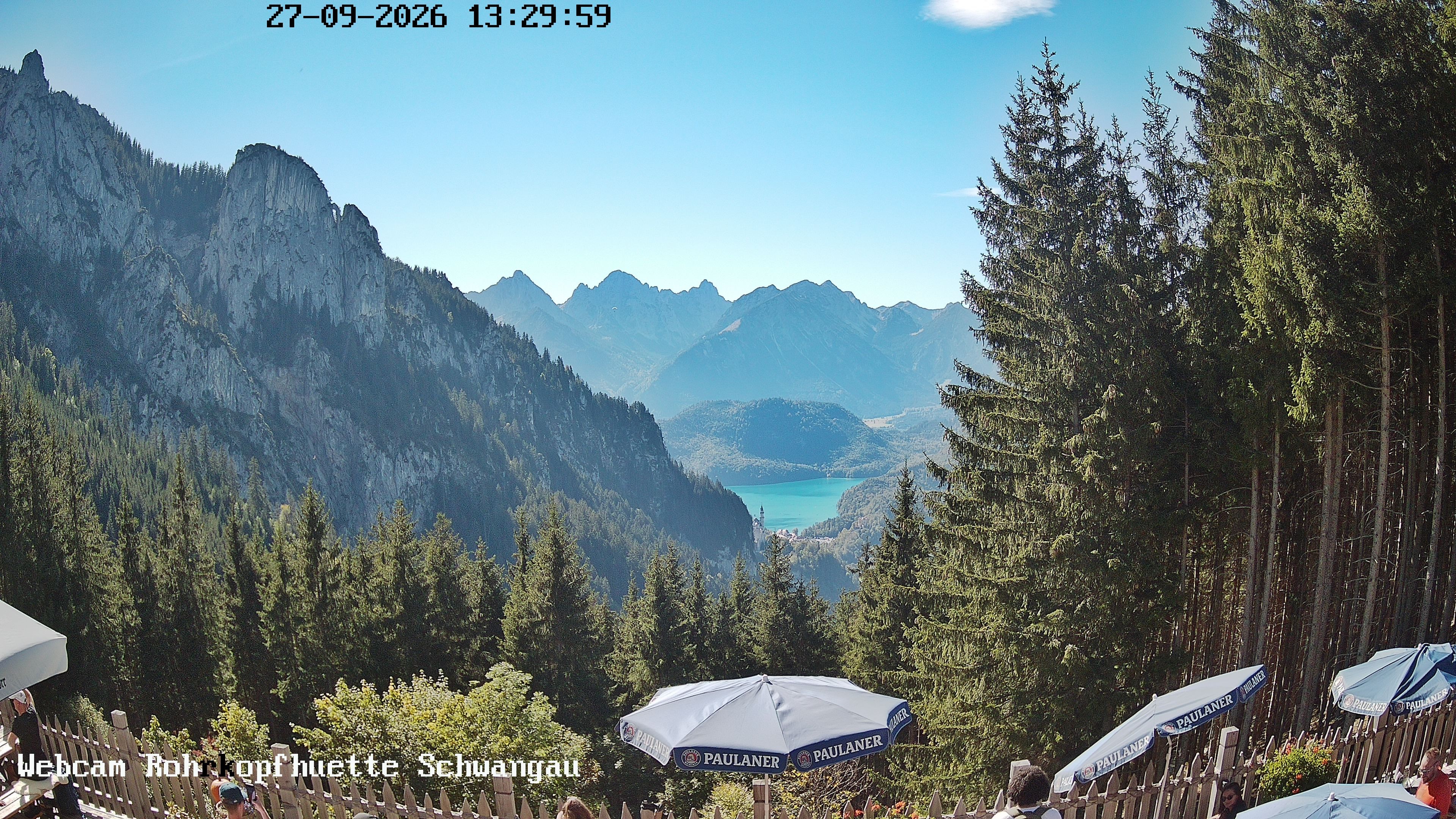 Archived image Webcam Panoramic sight of the Rohrkopfhütte