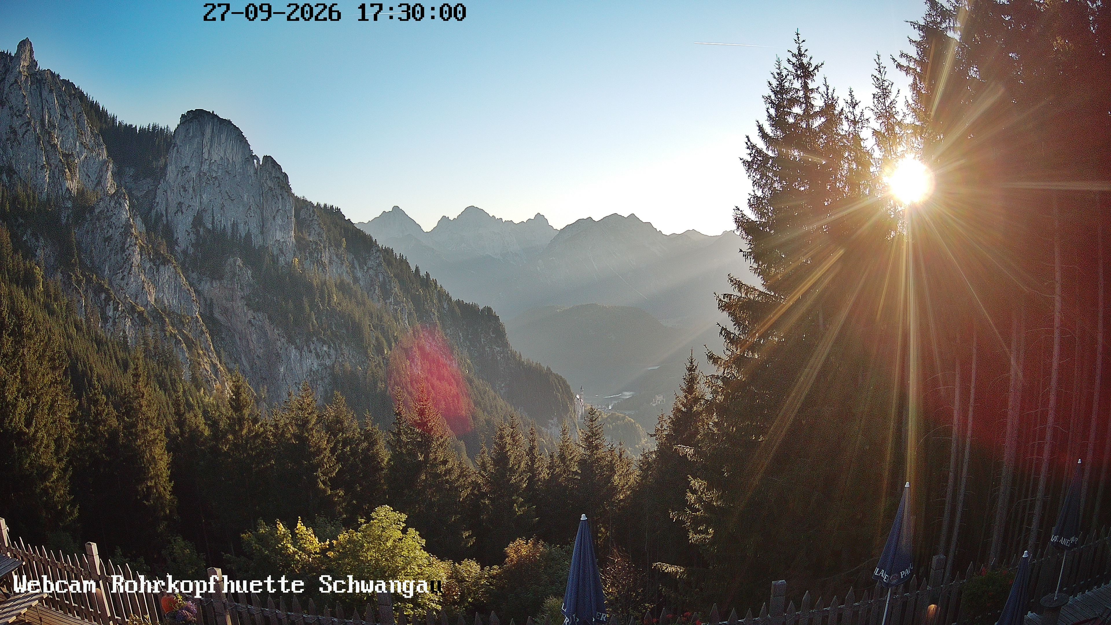 Archived image Webcam Panoramic sight of the Rohrkopfhütte