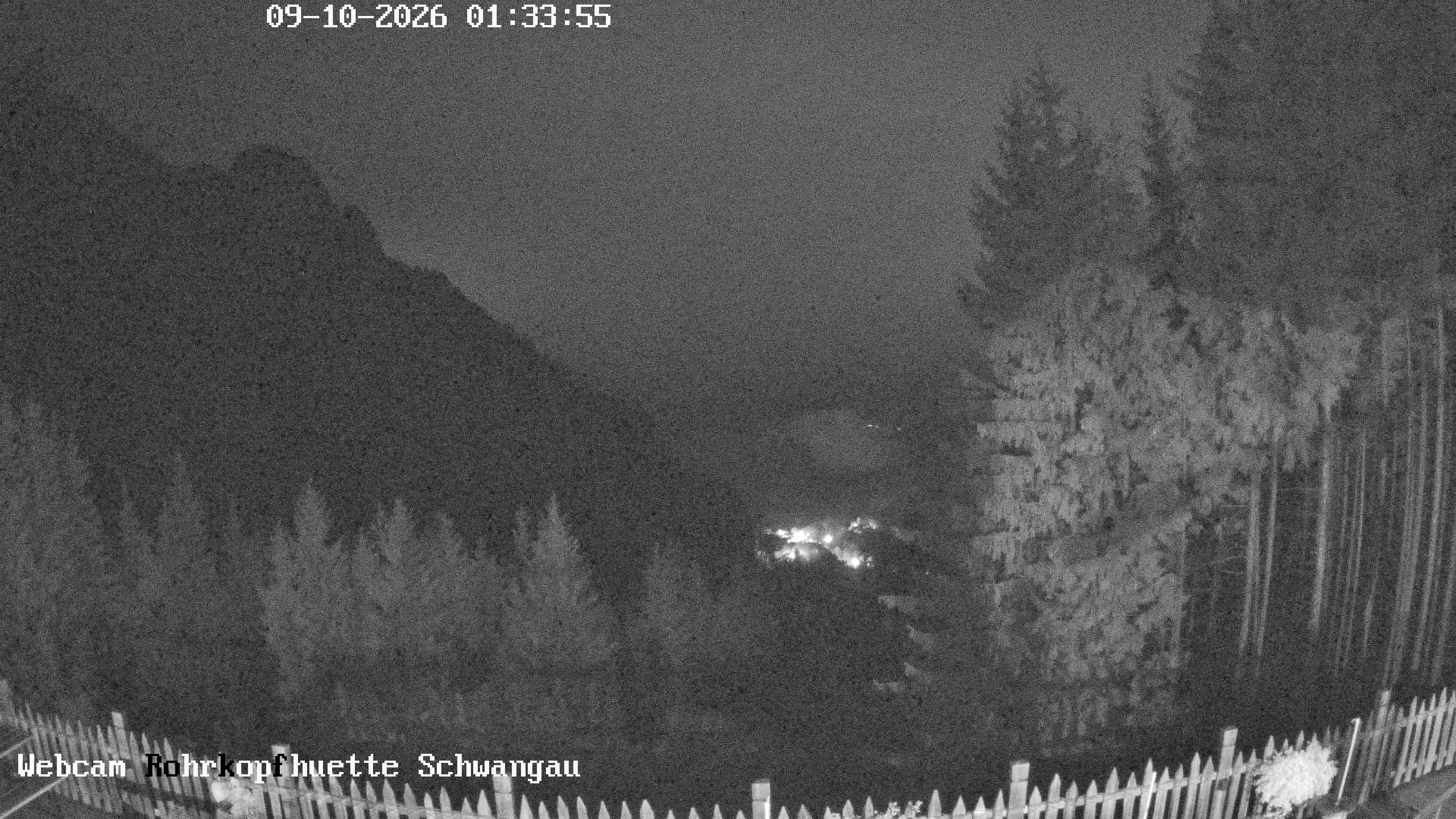Archiv Foto Webcam Schwangau: Blick von der Rohrkopfhütte ins Tal