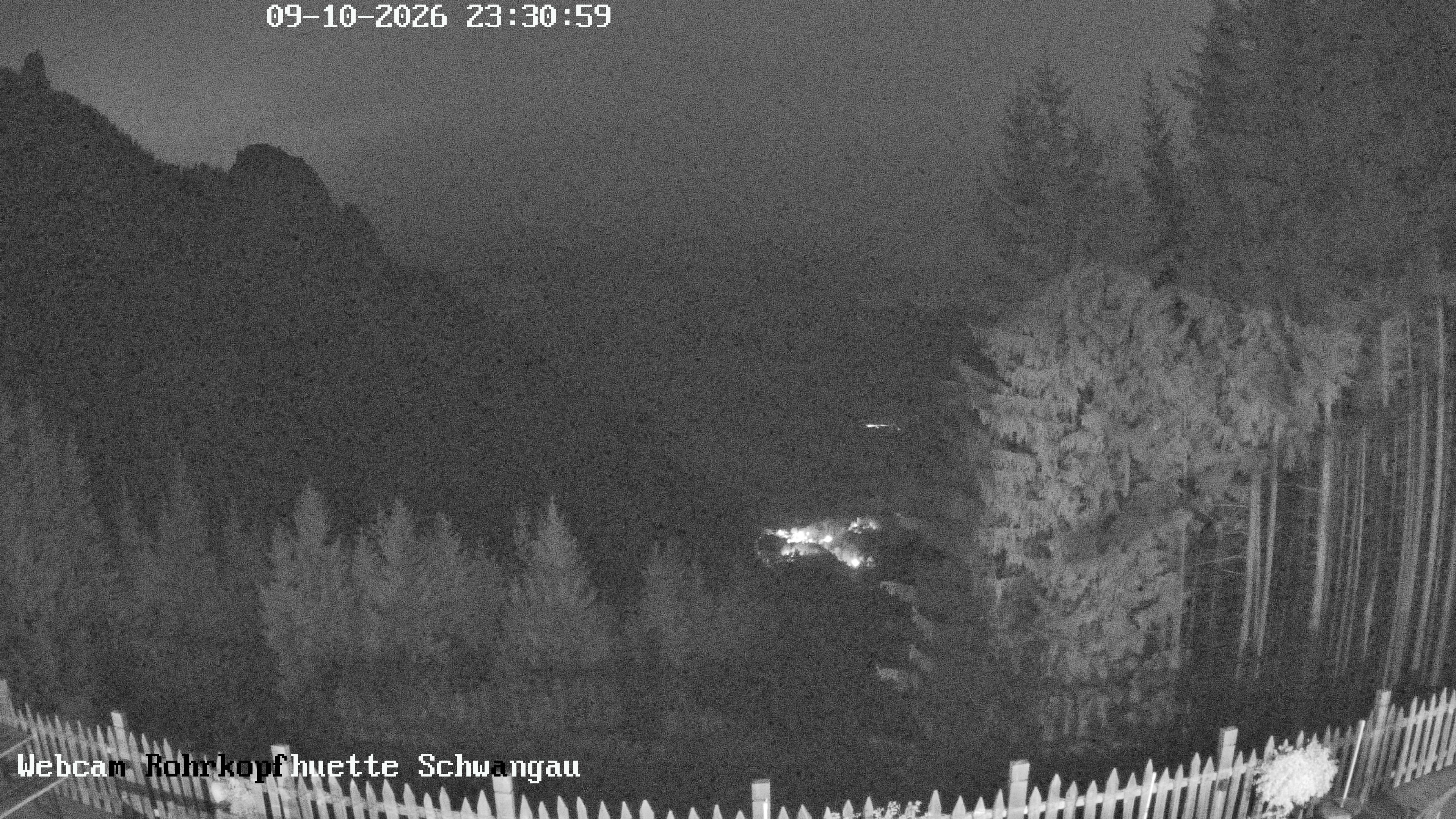 Archiv Foto Webcam Schwangau: Blick von der Rohrkopfhütte ins Tal