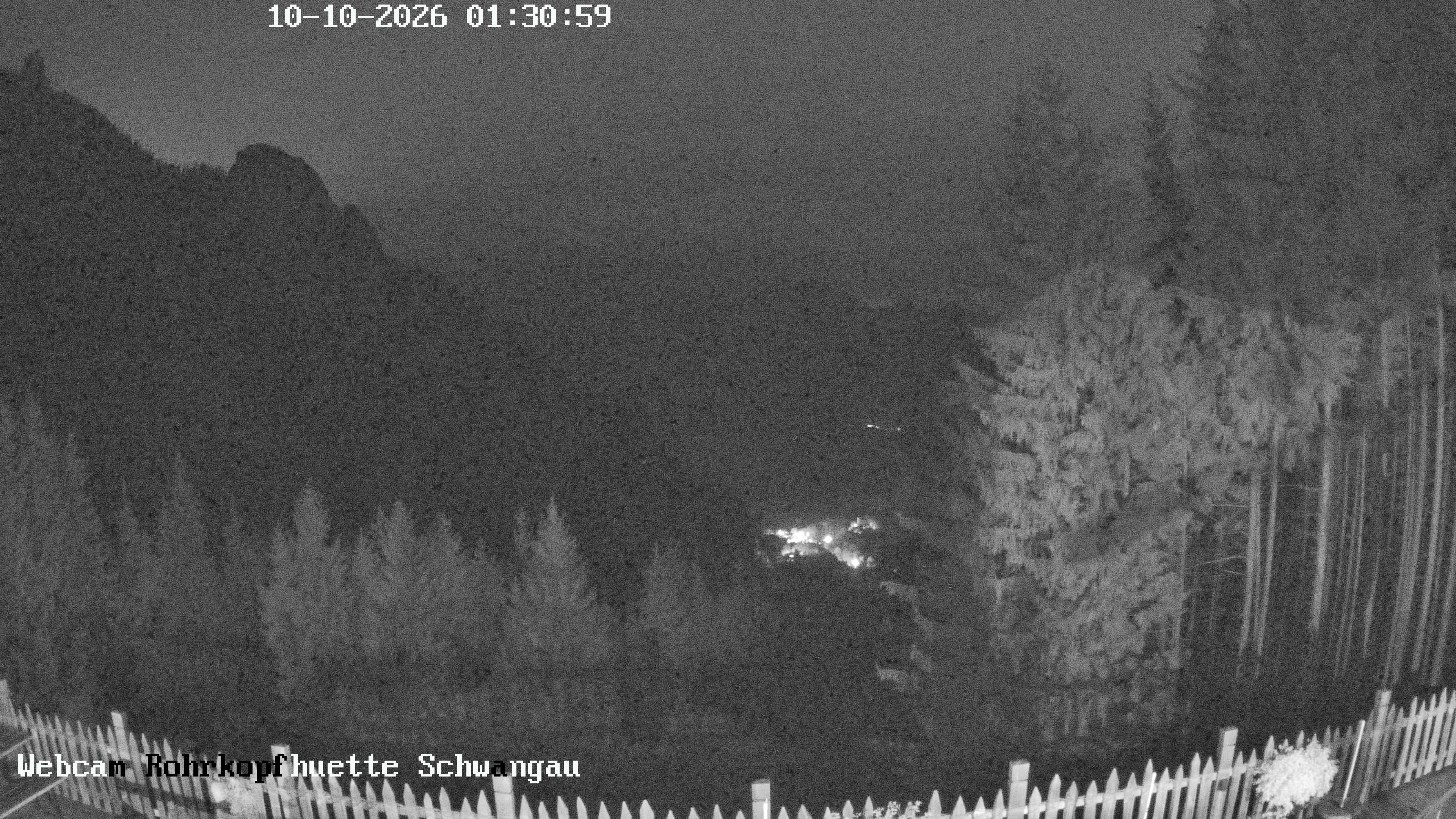 Archiv Foto Webcam Schwangau: Blick von der Rohrkopfhütte ins Tal