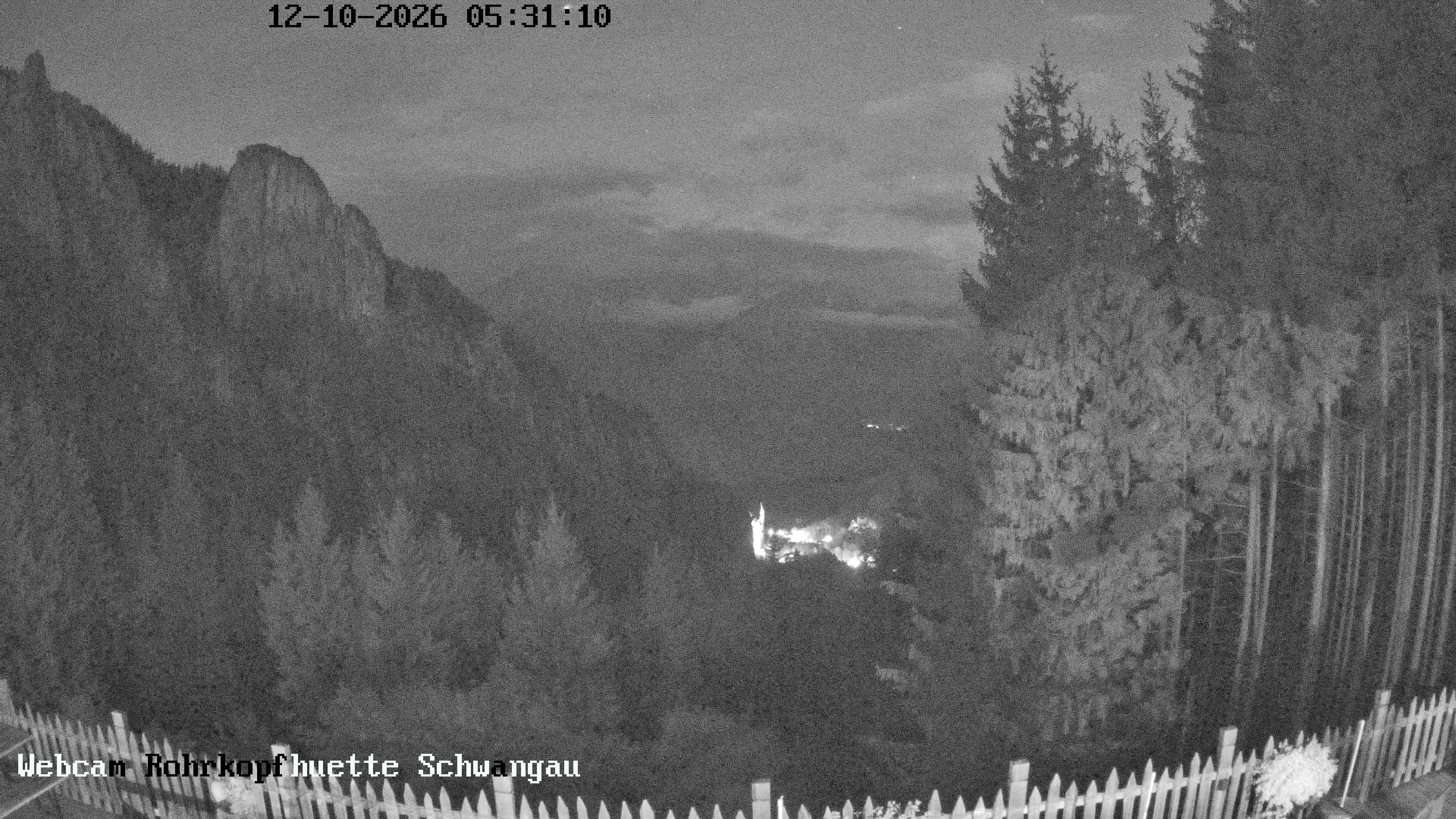 Archived image Webcam Panoramic sight of the Rohrkopfhütte