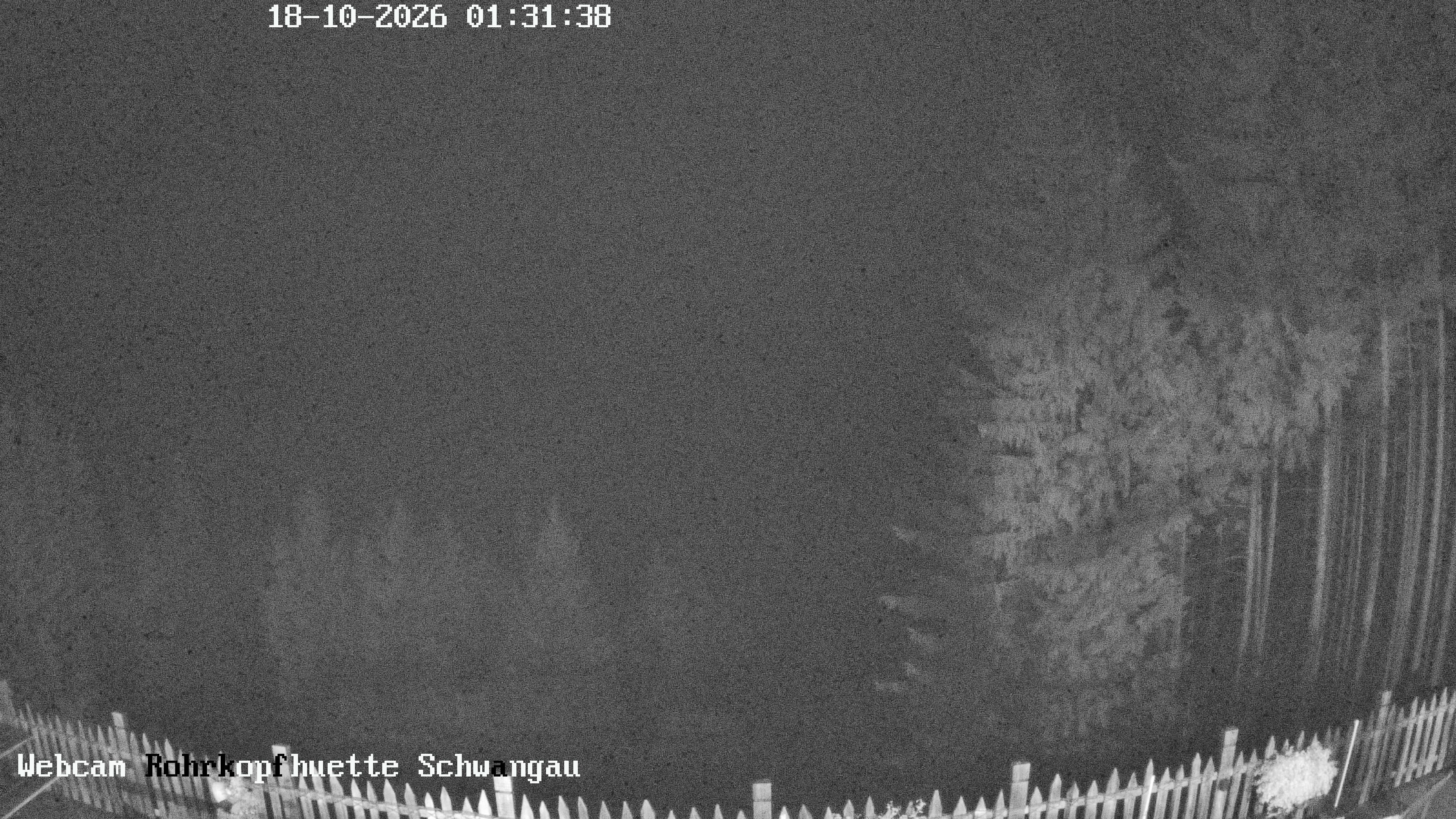 Archiv Foto Webcam Schwangau: Blick von der Rohrkopfhütte ins Tal