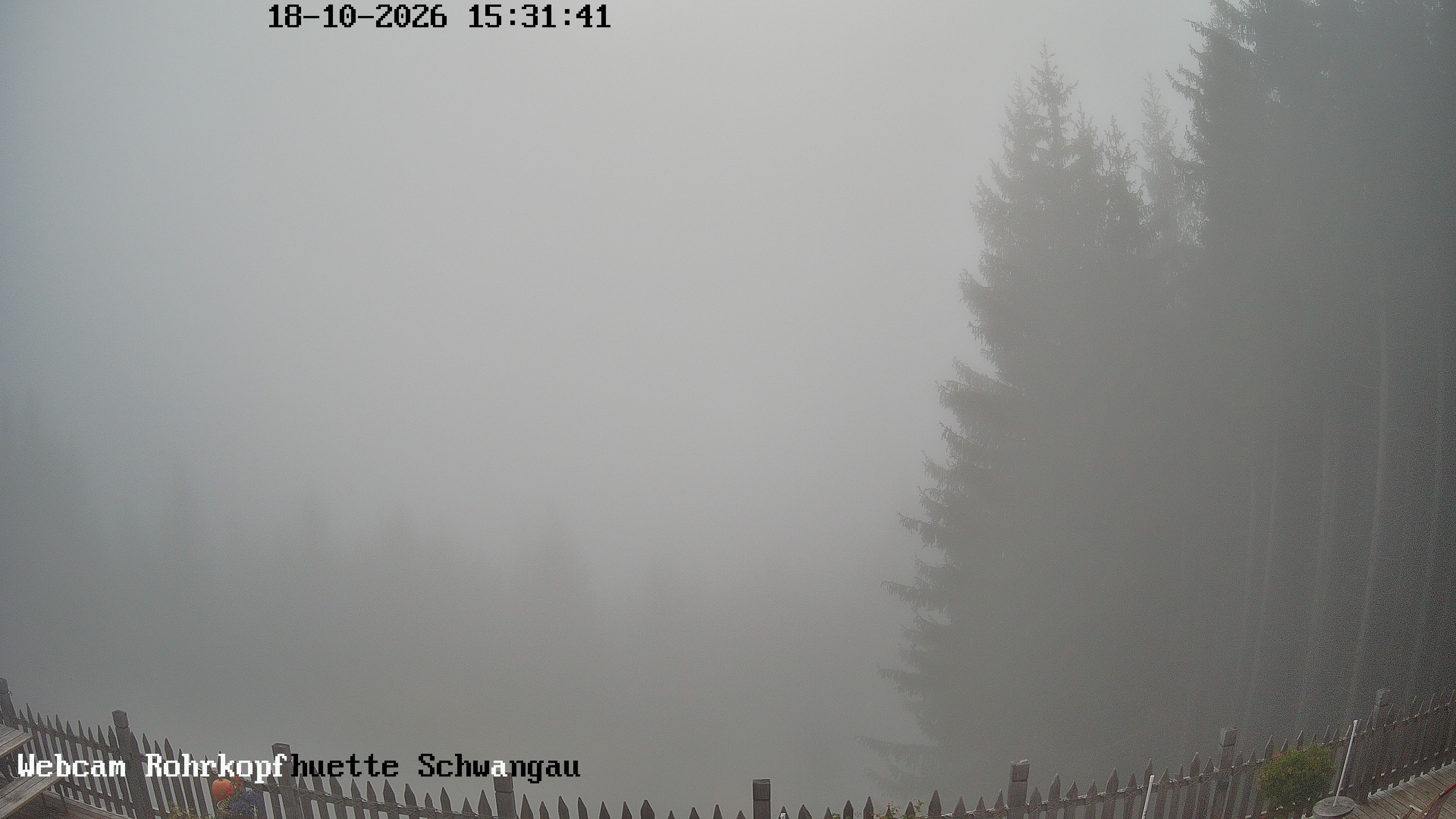 Archiv Foto Webcam Schwangau: Blick von der Rohrkopfhütte ins Tal