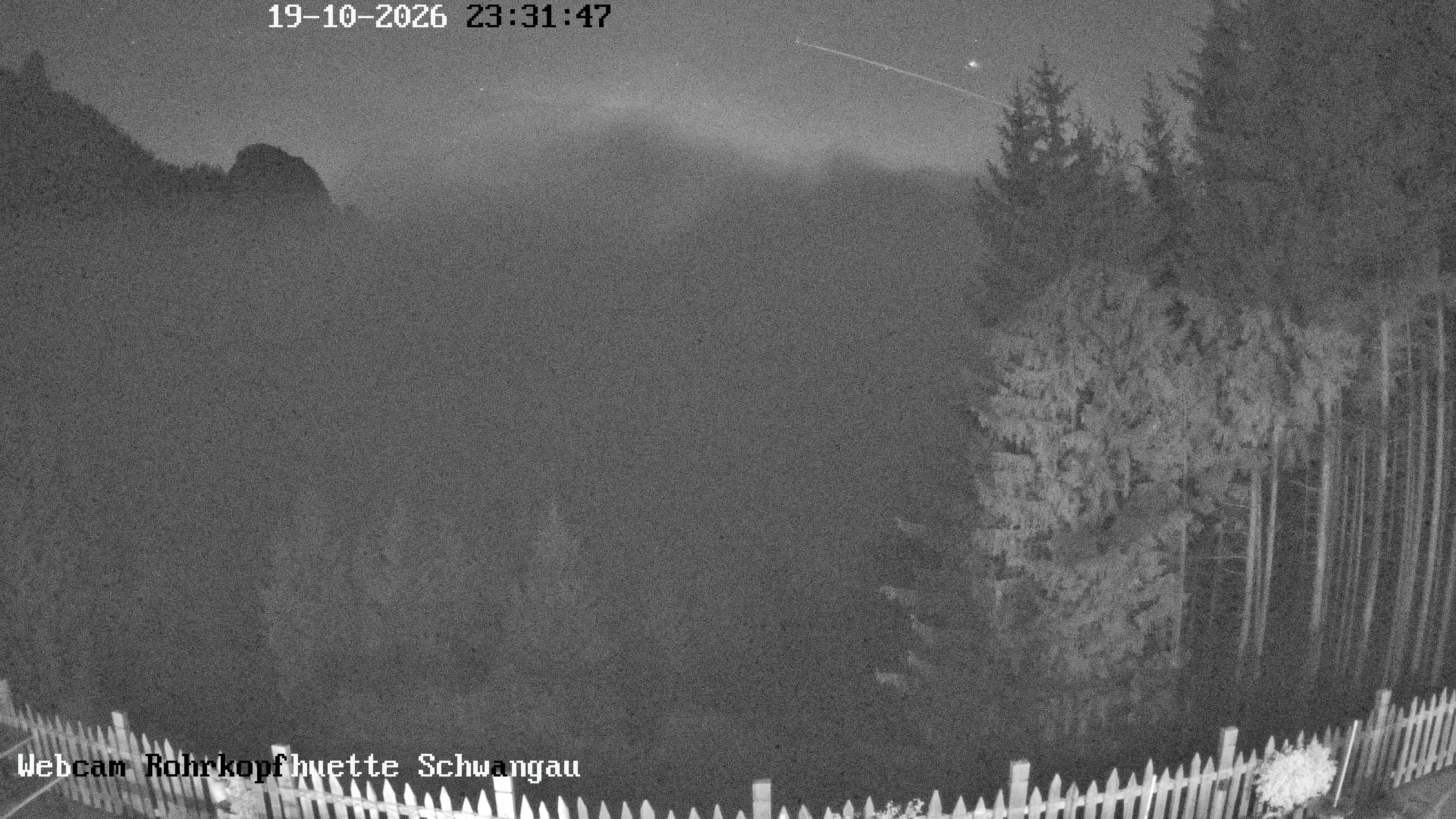 Archiv Foto Webcam Schwangau: Blick von der Rohrkopfhütte ins Tal