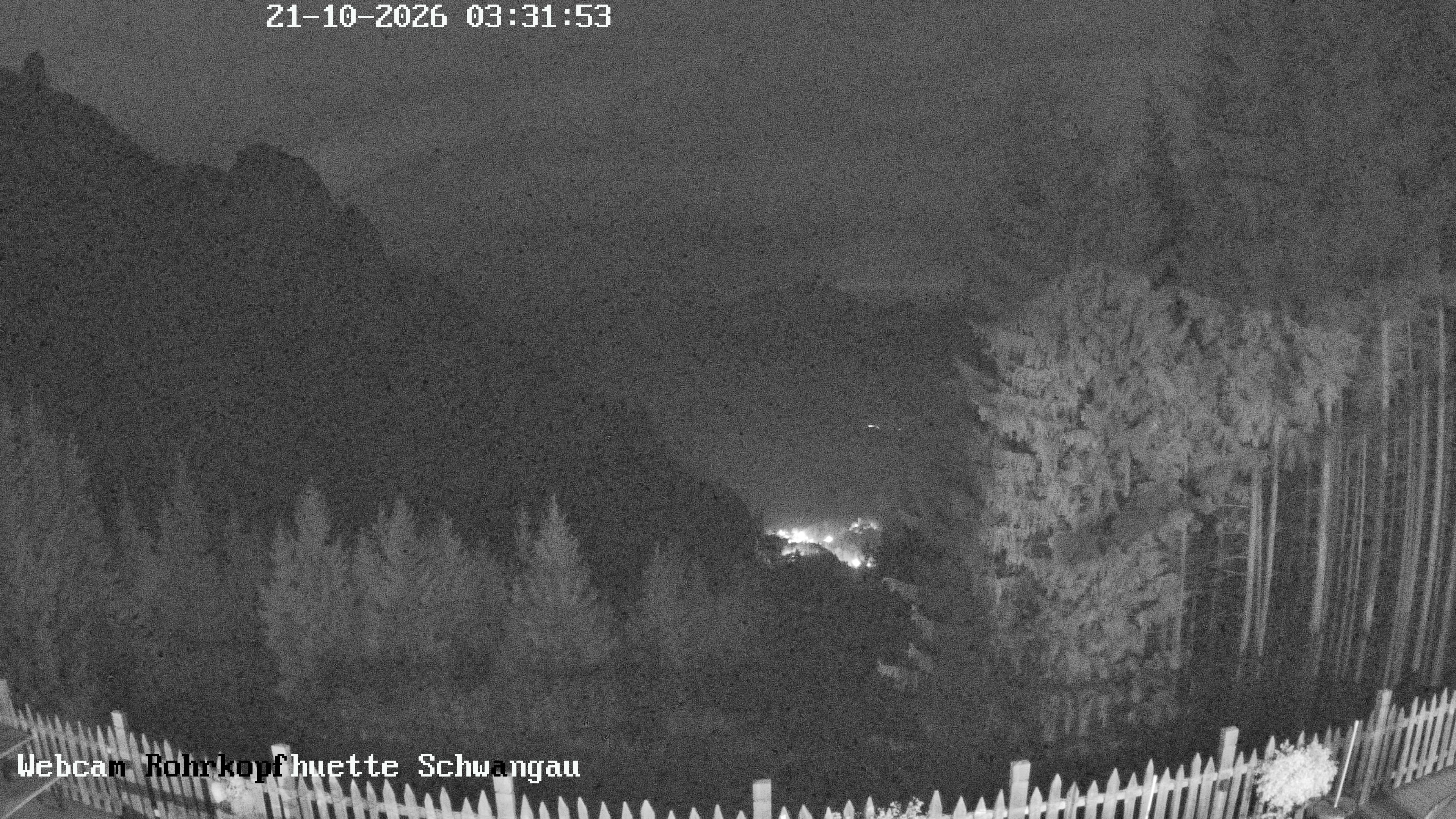 Archiv Foto Webcam Schwangau: Blick von der Rohrkopfhütte ins Tal